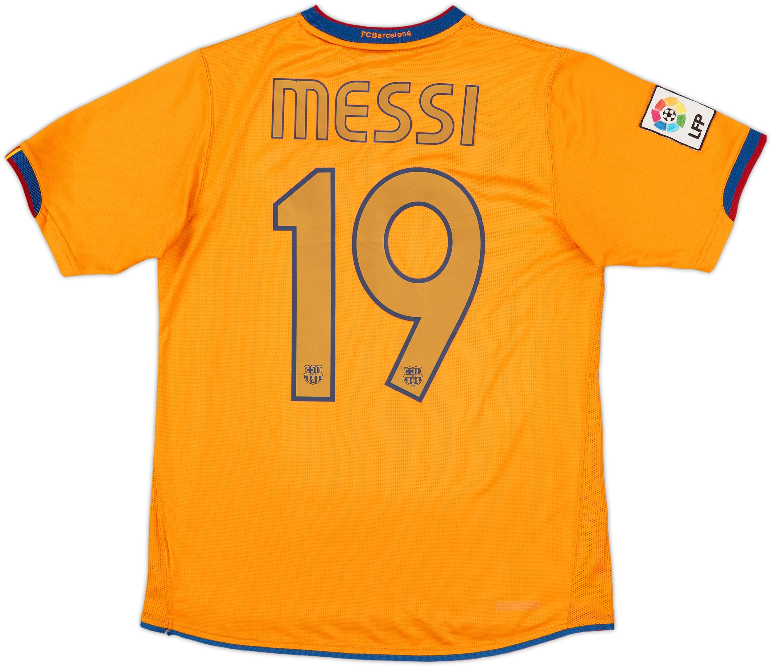 2007-08 Barcelona Third Shirt Messi #19 - 8/10 - (S)