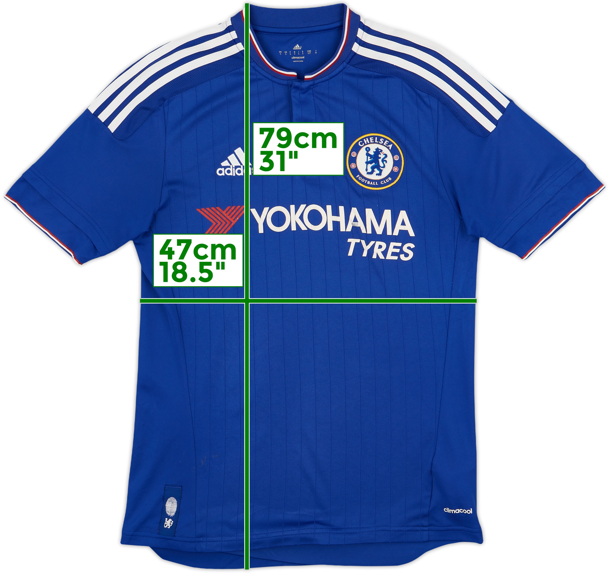 2015-16 Chelsea Home Shirt - 5/10 - (S)