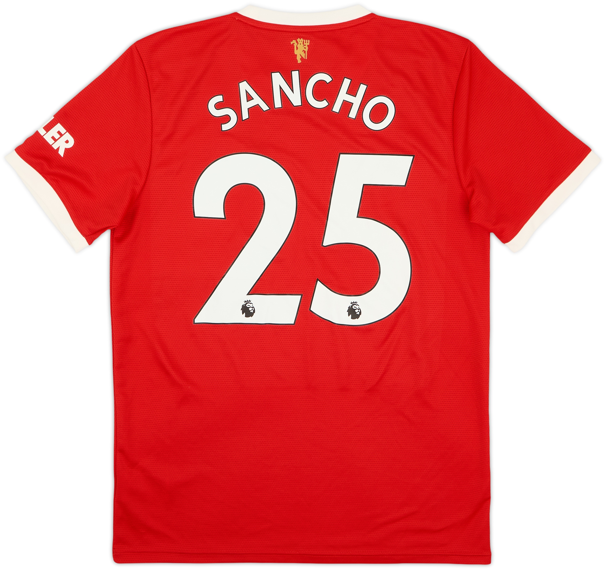 2021-22 Manchester United Home Shirt Sancho #25 (M)