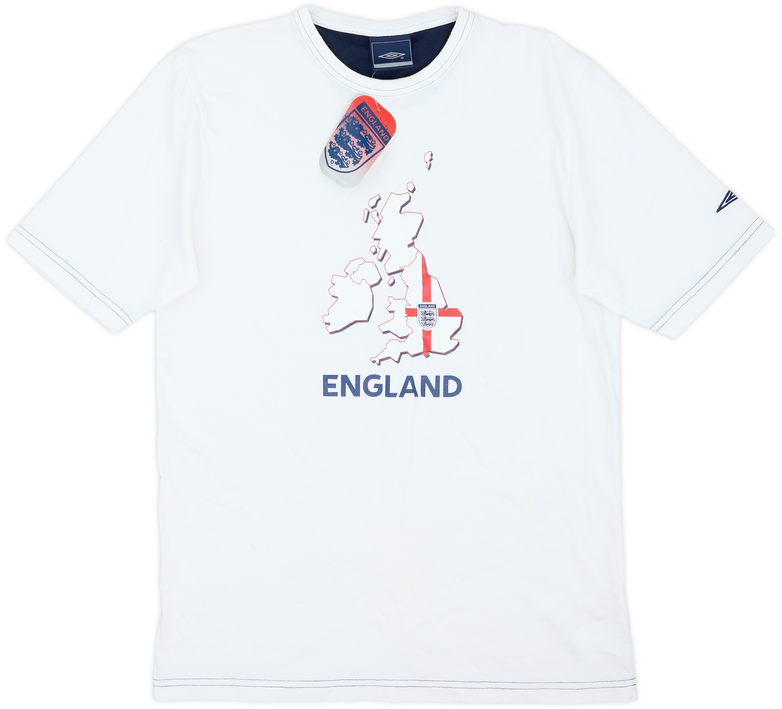 Umbro Englandエンブレムシャツ LL サイズ Tシャツ 2000-01 England Umbro Tee (S)