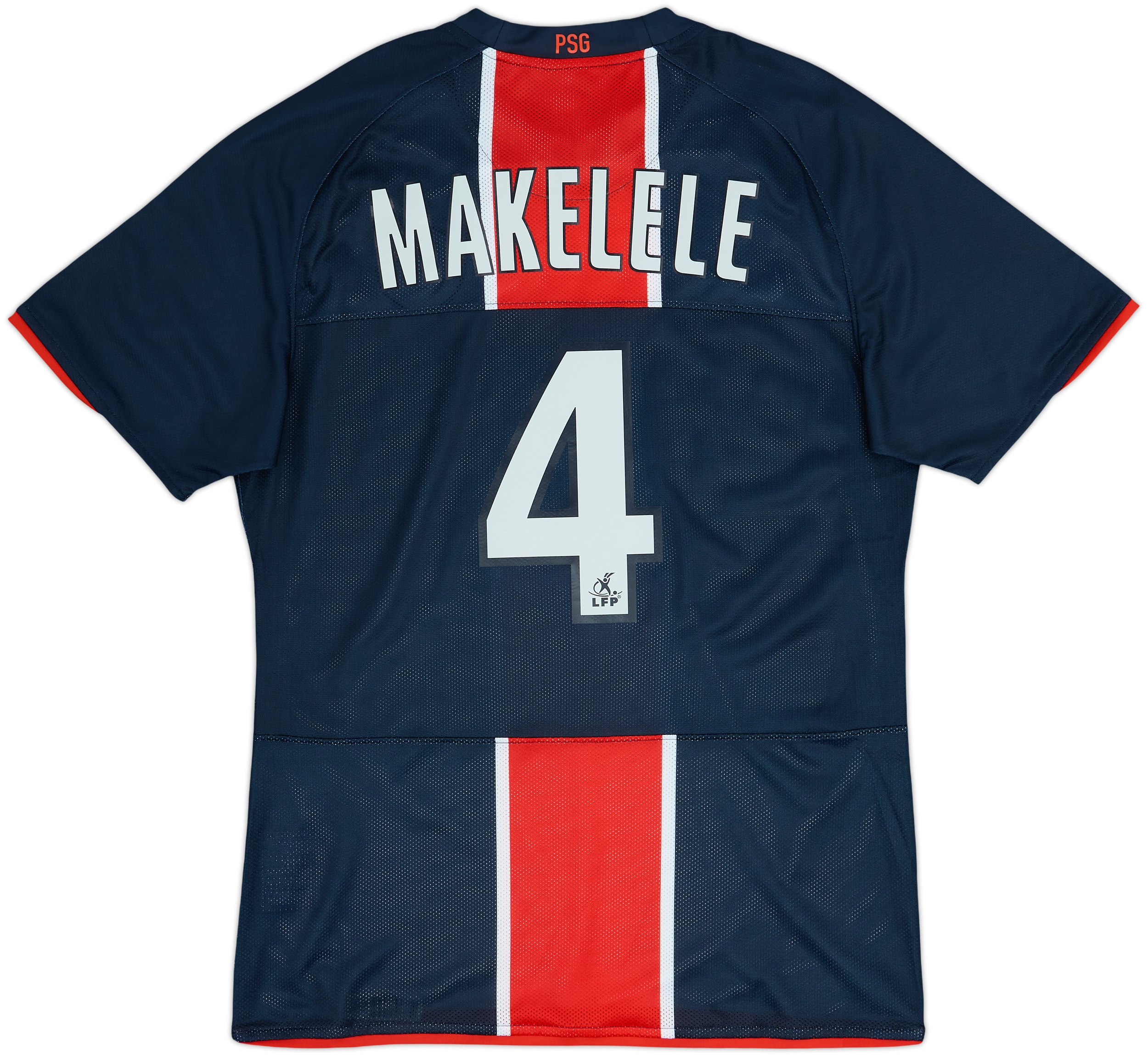 2008-09 Paris Saint-Germain Player Issue Home Shirt Makelele #4
