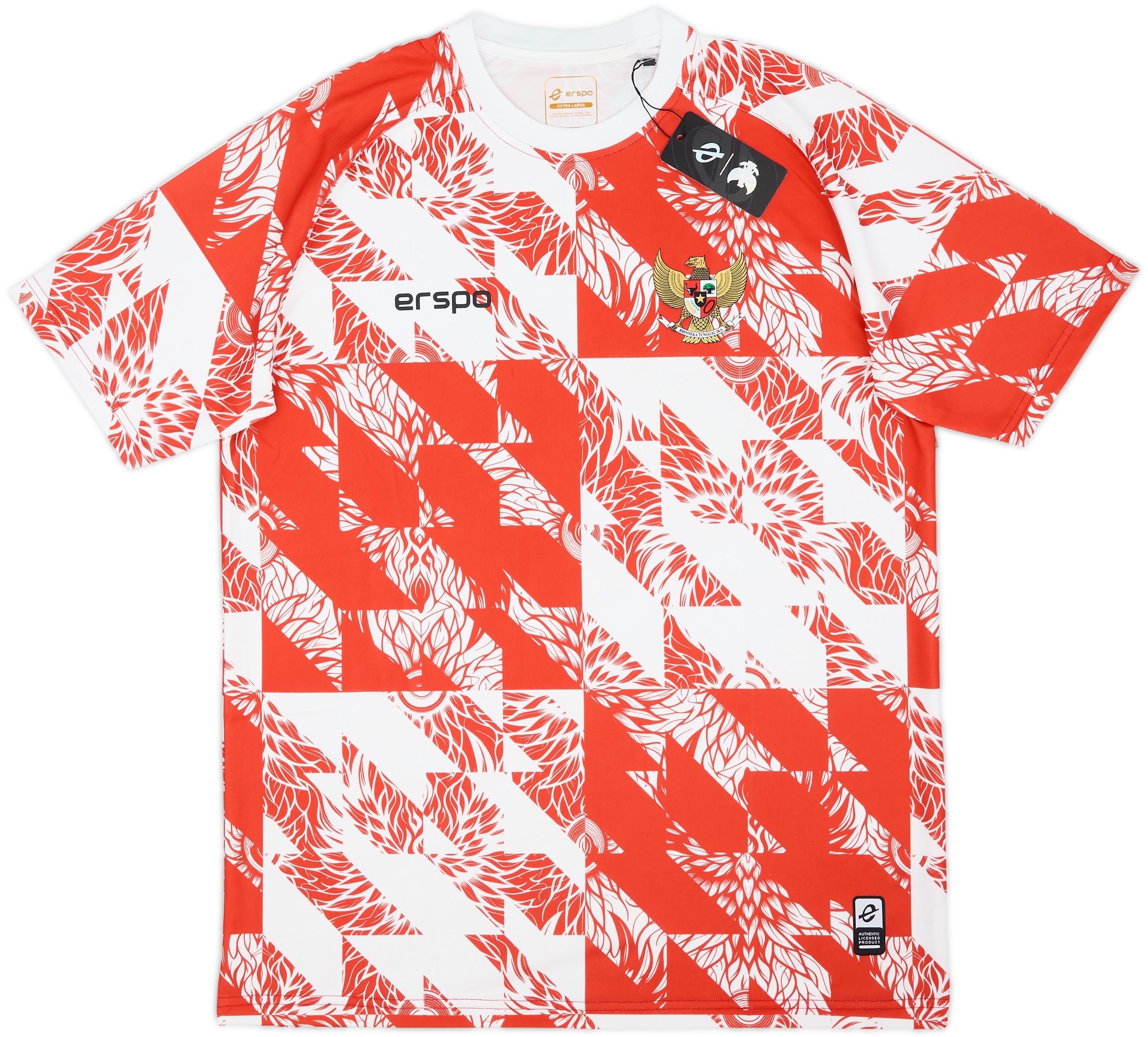 ERSPO インドネシア代表 ホーム 24/25 XL 2024 Indonesia Erspo Training Shirt (XL)