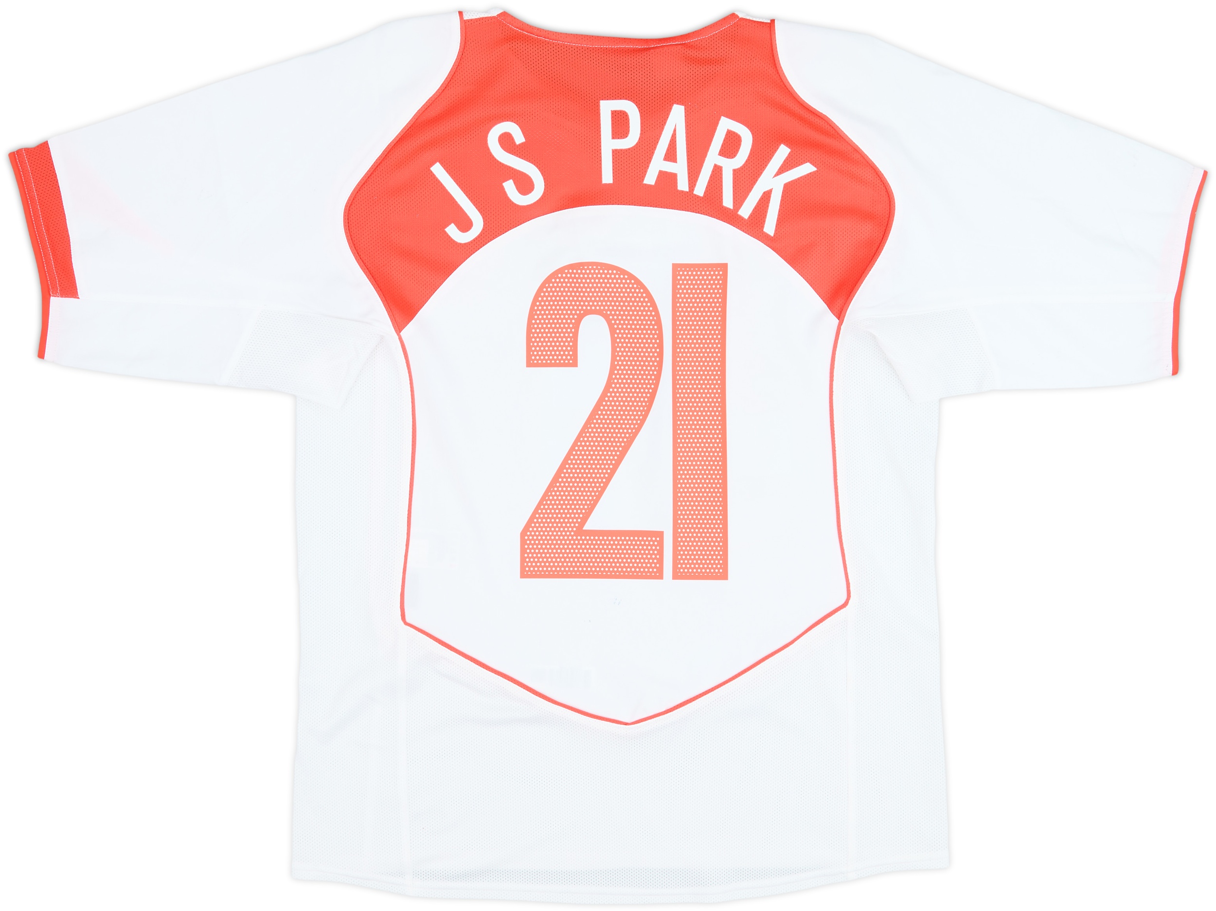 2004-06 South Korea Away Shirt J S Park #21 - 6/10 - (L)