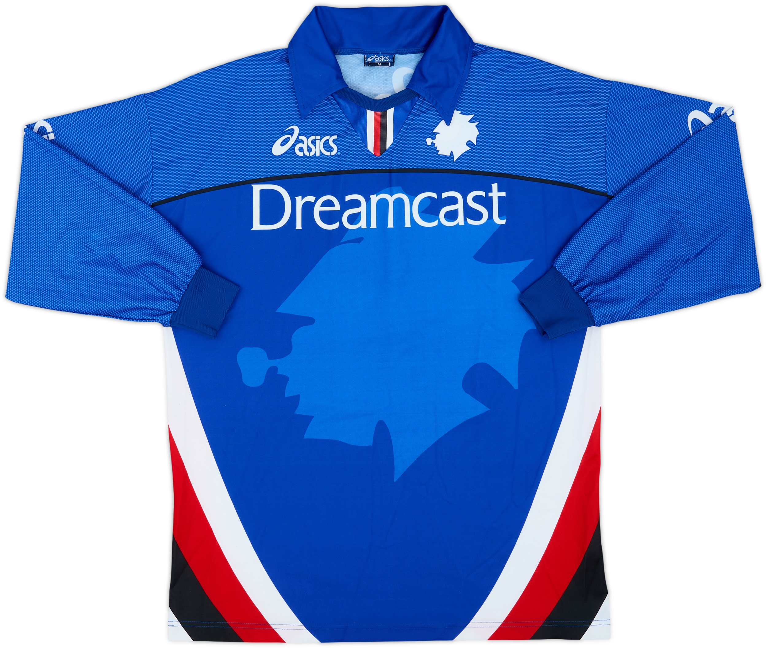 1999-00 Sampdoria Asics Training L/S Shirt - 7/10 - (M)