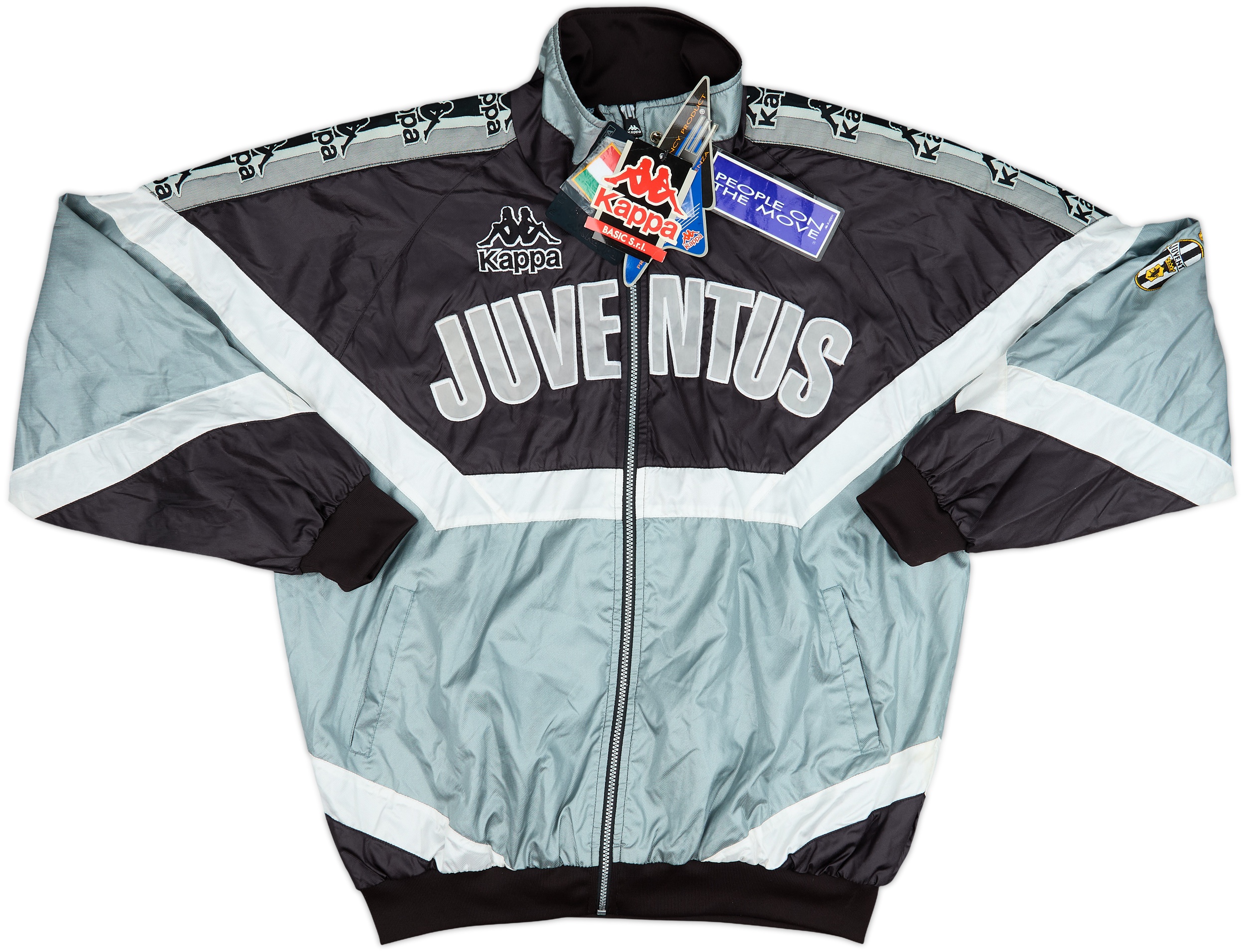 94-95 KAPPA JUVENTUS TRACK JACKET ユベントス 1995-97 Juventus Kappa Track Jacket (XL)