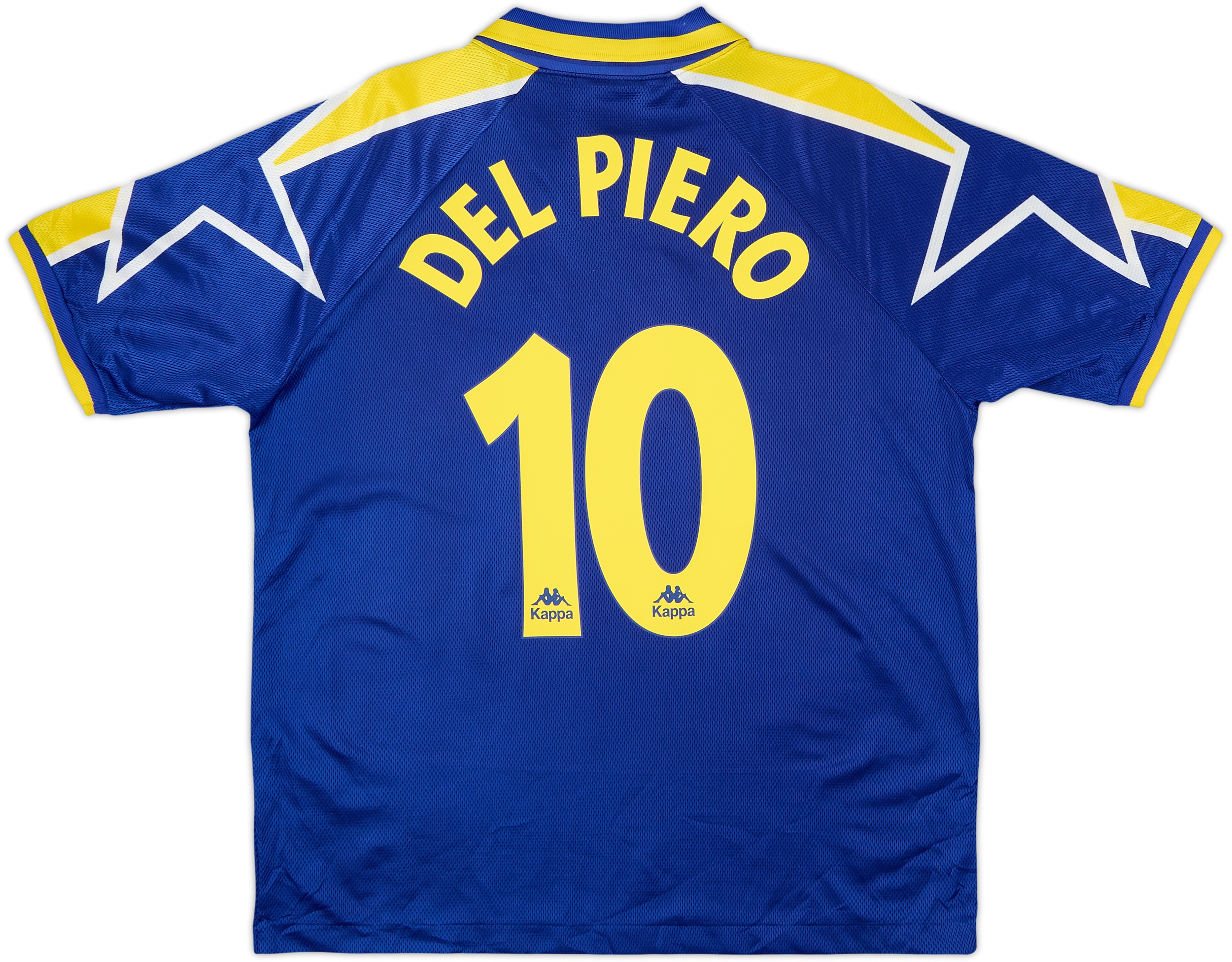 ユベントス DEL PIERO 10番 シャツ 1996-97 Juventus Away Shirt Del Piero #10 - 8/10 - (L)