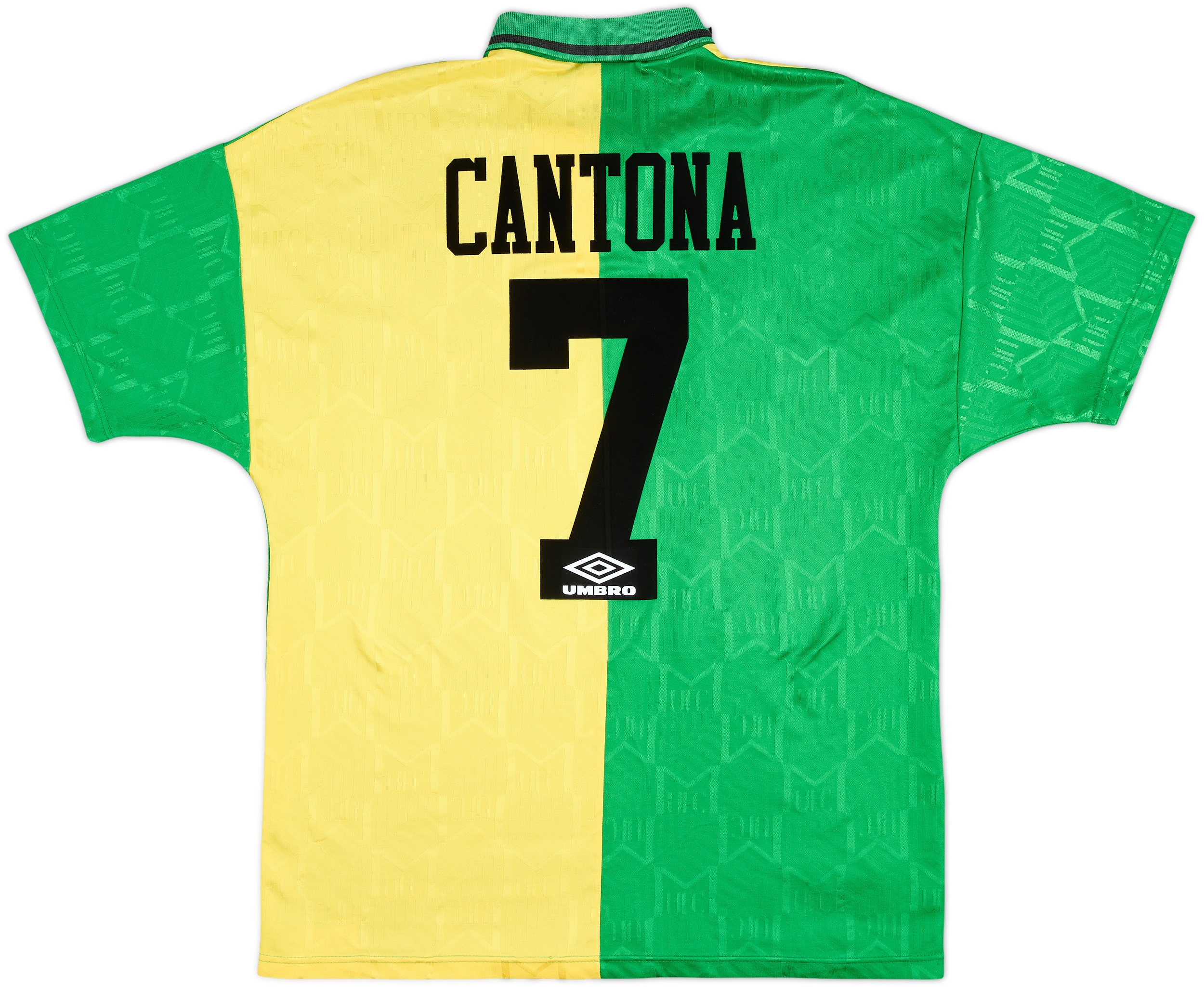 1992-94 Manchester United Third Shirt Cantona #7 - 8/10 - (L)