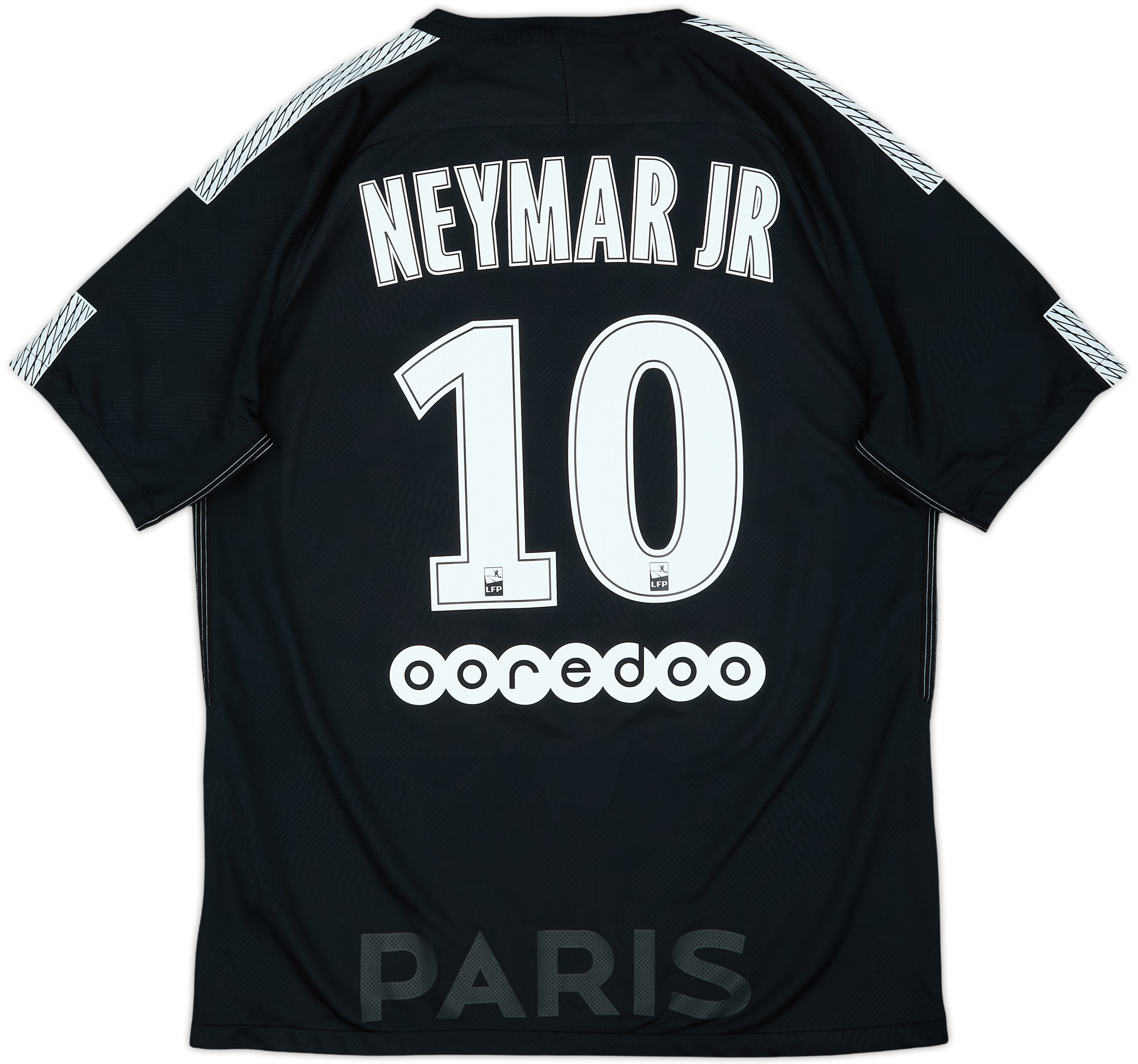 2017-18 Paris Saint-Germain Third Shirt Neymar Jr #10 - 8/10 - (L)