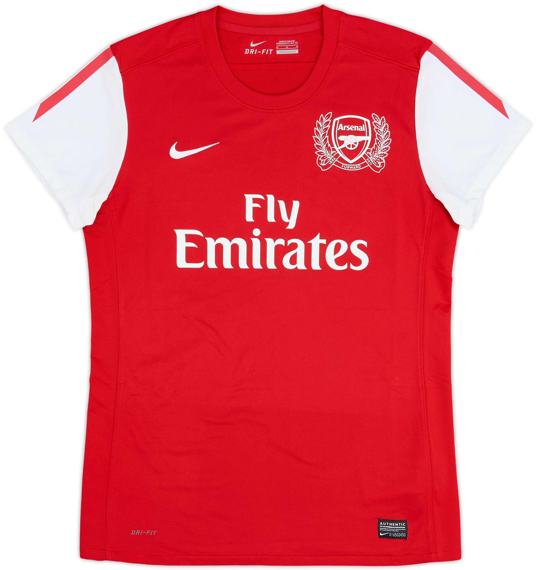 2011-12 Arsenal Home Shirt - 8/10 - (Women's M)