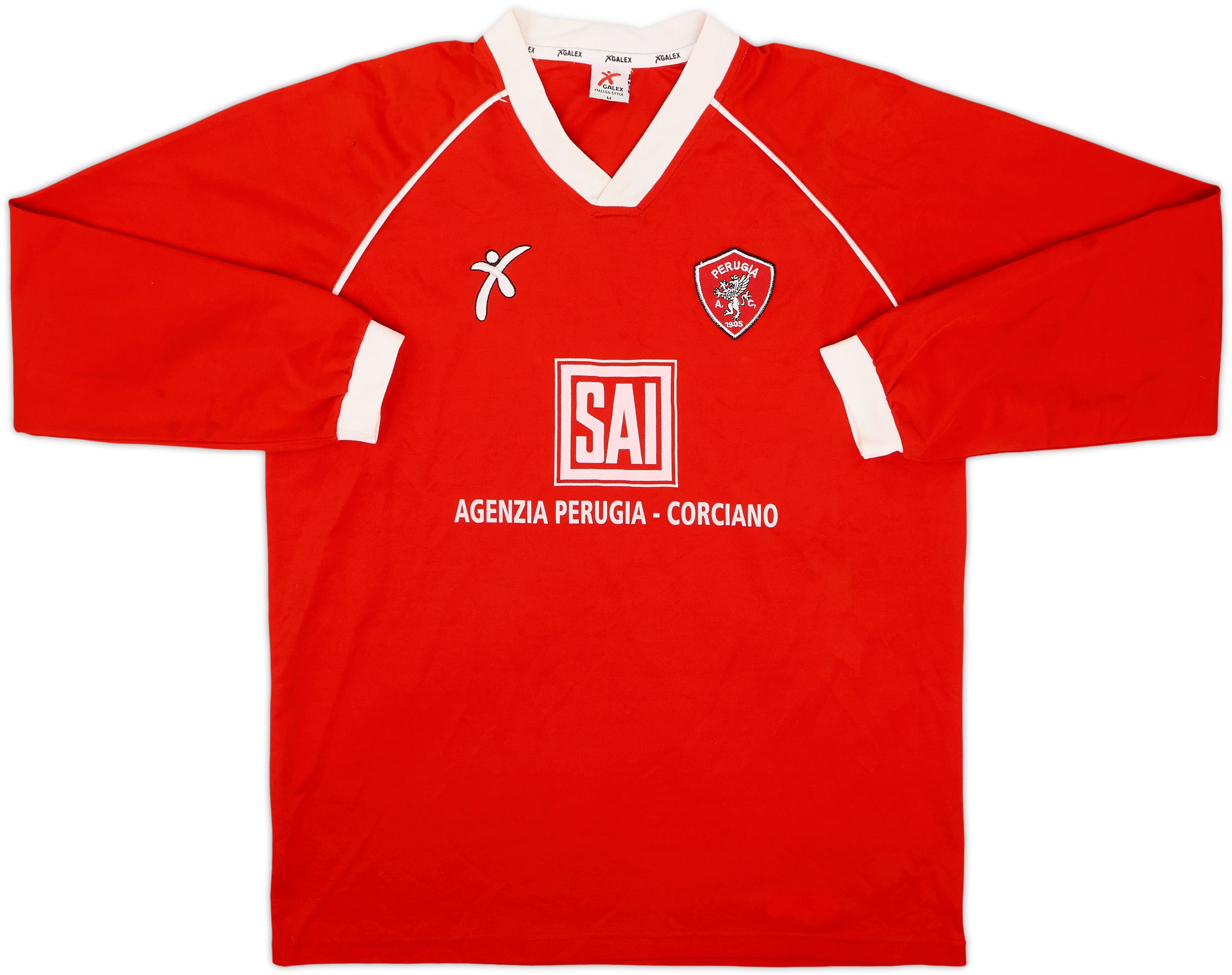 2001-02 Perugia Galex Training L/S Shirt - 6/10 - (M)