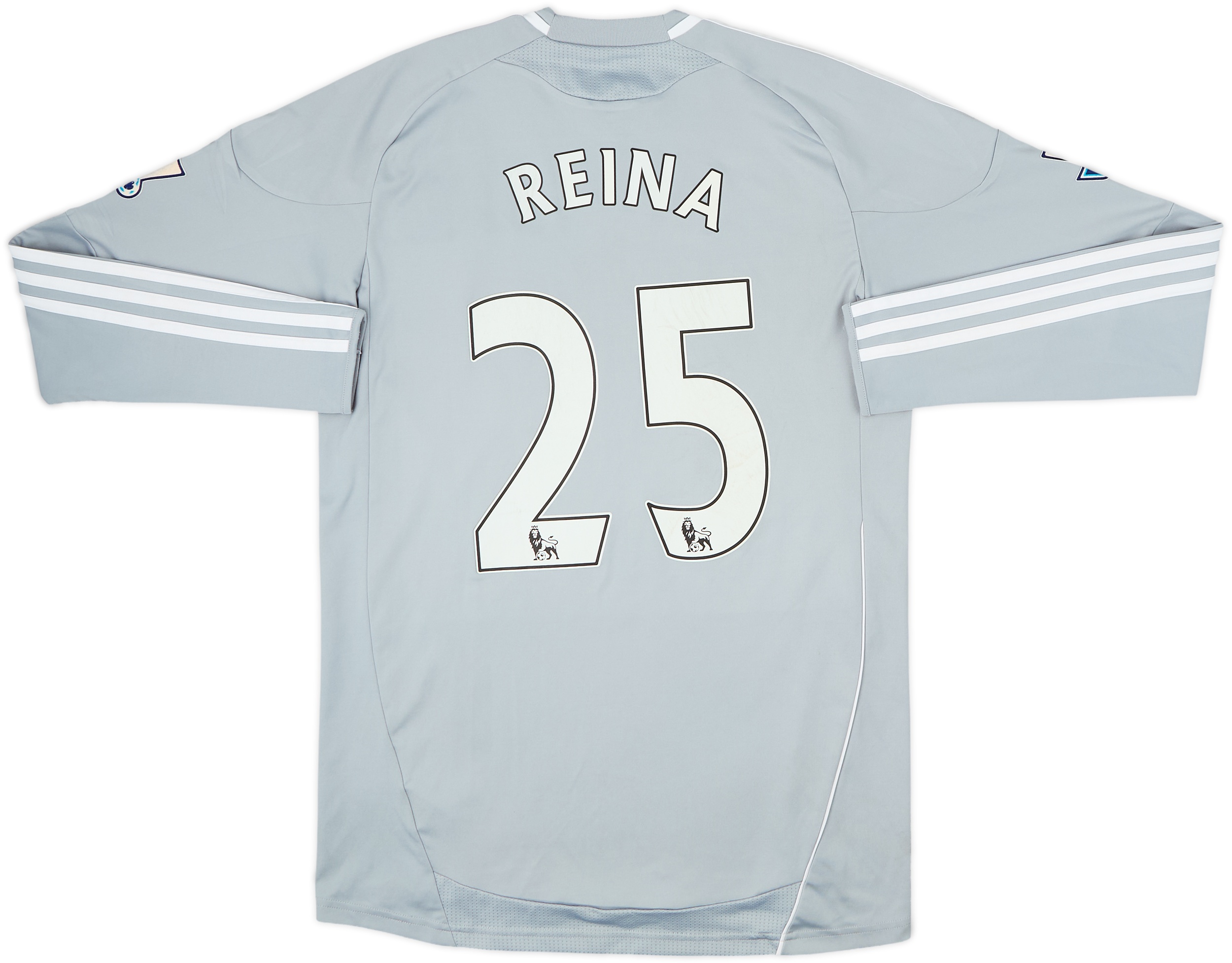 Camiseta de portero del Liverpool 2010-12 Reina #25 - 5/10 - (S)