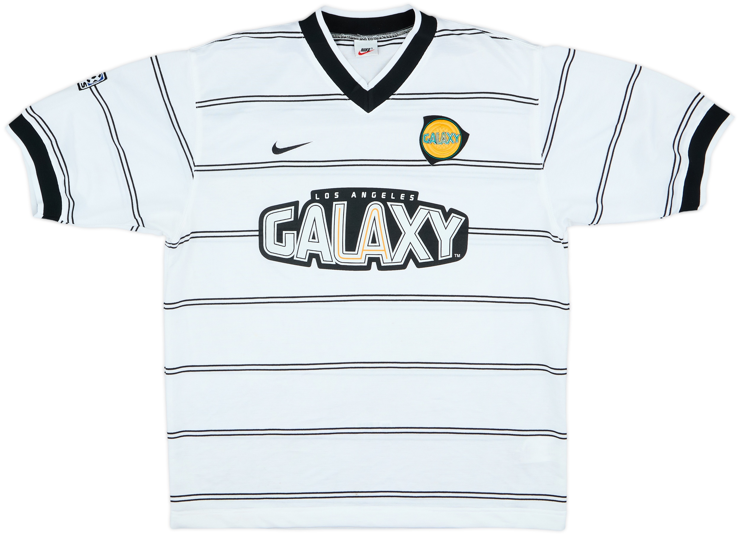 NIKE 銀タグ 90s ロサンゼルスギャラクシー サッカー ユニフォーム LA 1997-99 LA Galaxy Away Shirt - 7/10 - (L)
