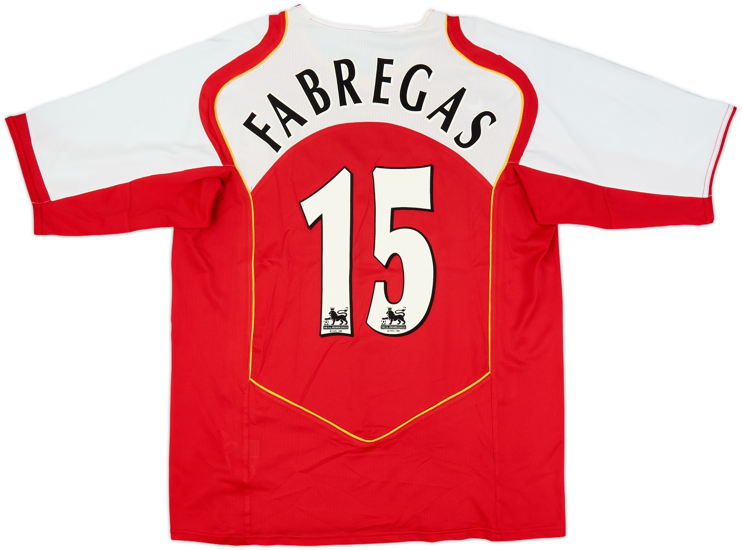 2004-05 Arsenal Home Shirt Fabregas #15 - 8/10 - (XL)