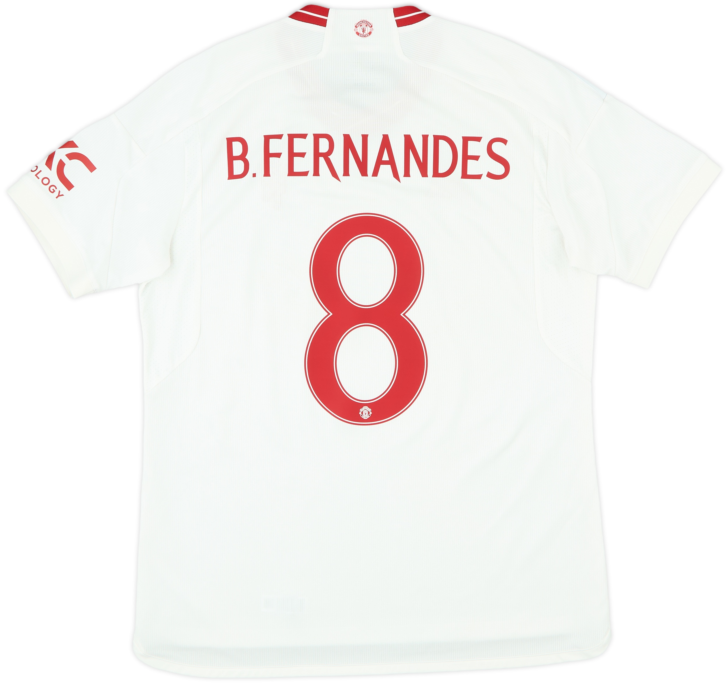 23-24マンチェスター・ユナイテッド ジャージ 8番 B.Fernandes 2023-24 Manchester United Home Shirt B. Fernandes #8 (L)