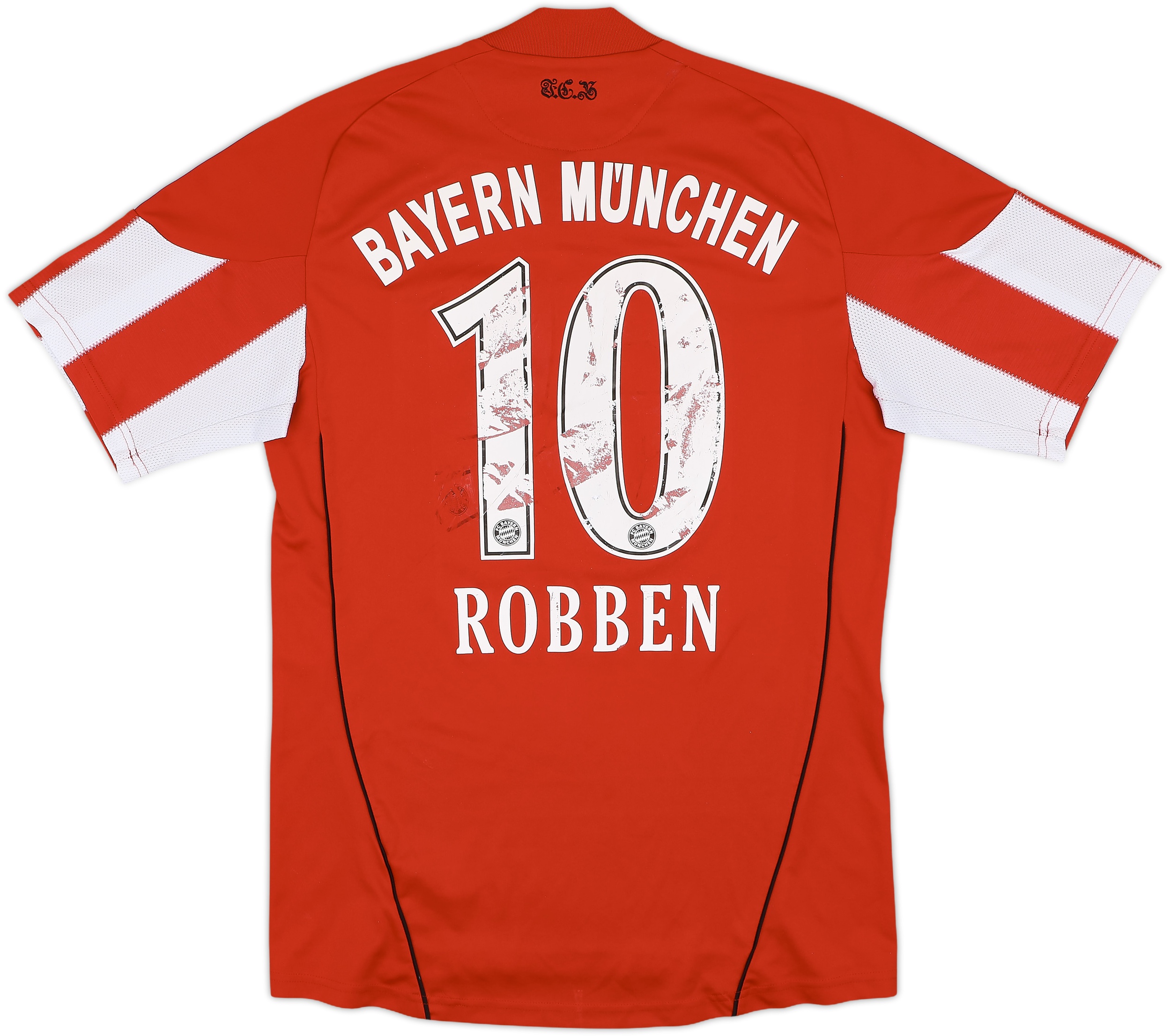 2010-11 Bayern Munich Home Shirt Robben #10 - 5/10 - (S)