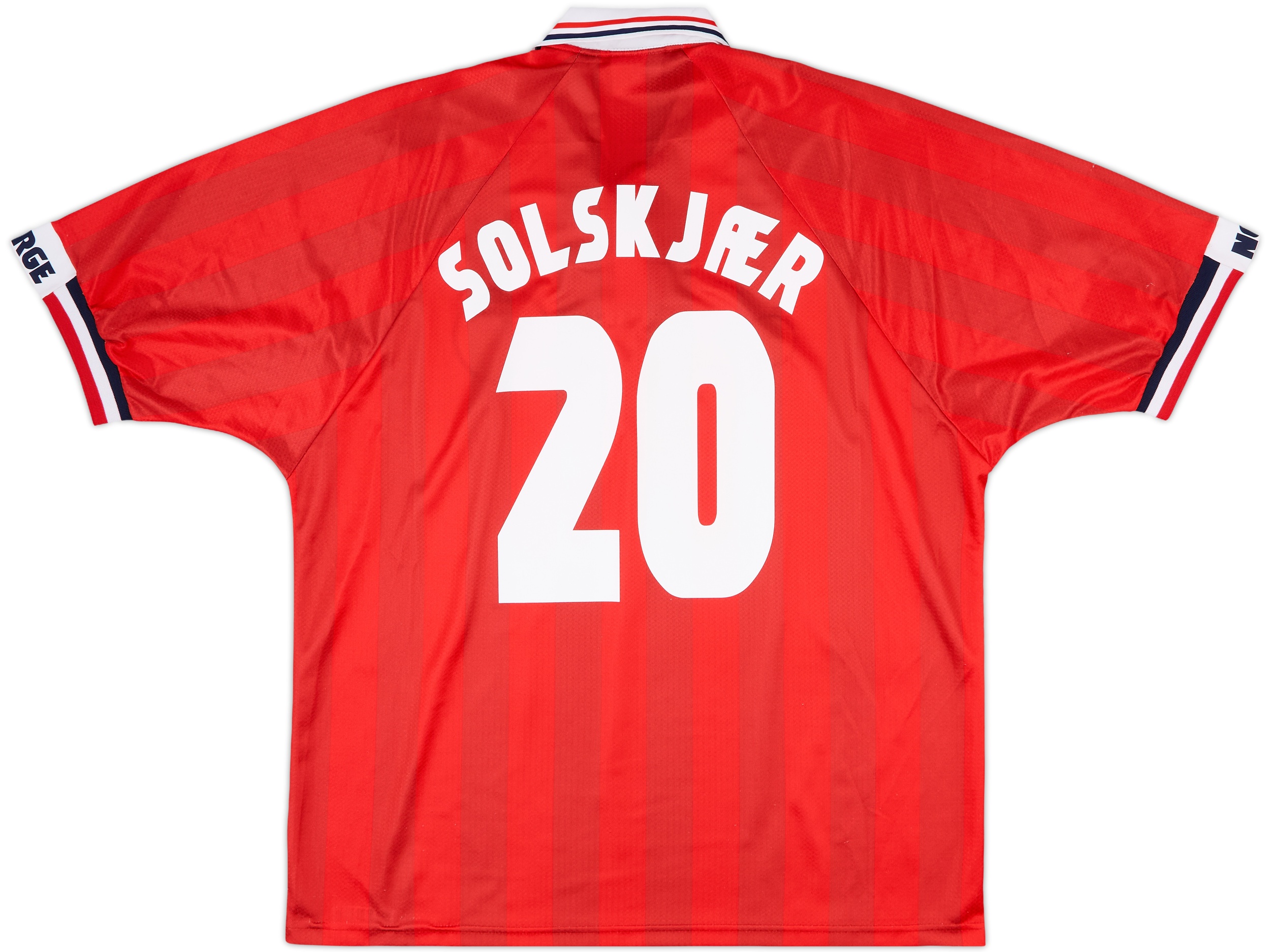 ウェア 98 Norge HOME uniform M 1997-98 Norway Home Jersey - (M) – Football Shirt Union