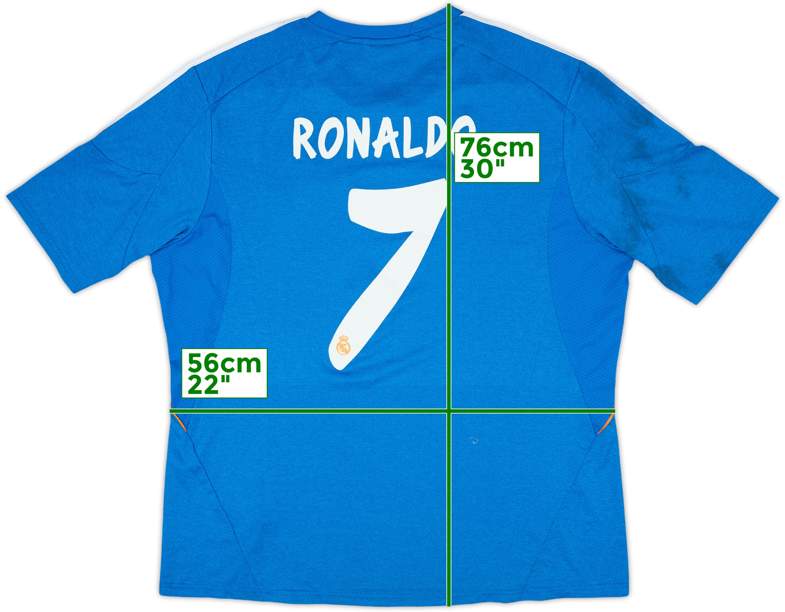2013-14 Real Madrid Away Shirt Ronaldo #7 - 8/10 - (XL)