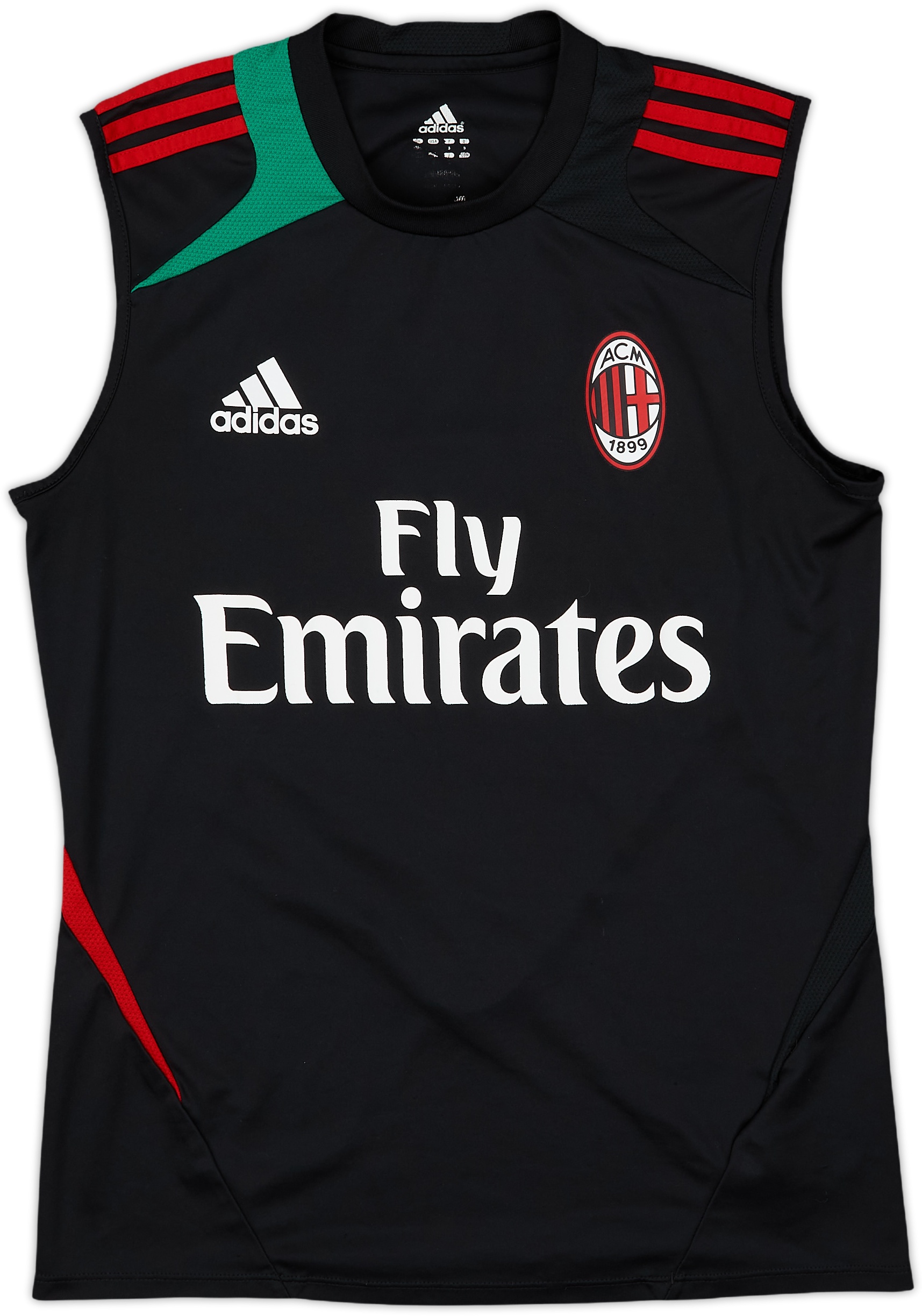 2012-13 AC Milan adidas Training Vest - 9/10 - (S)