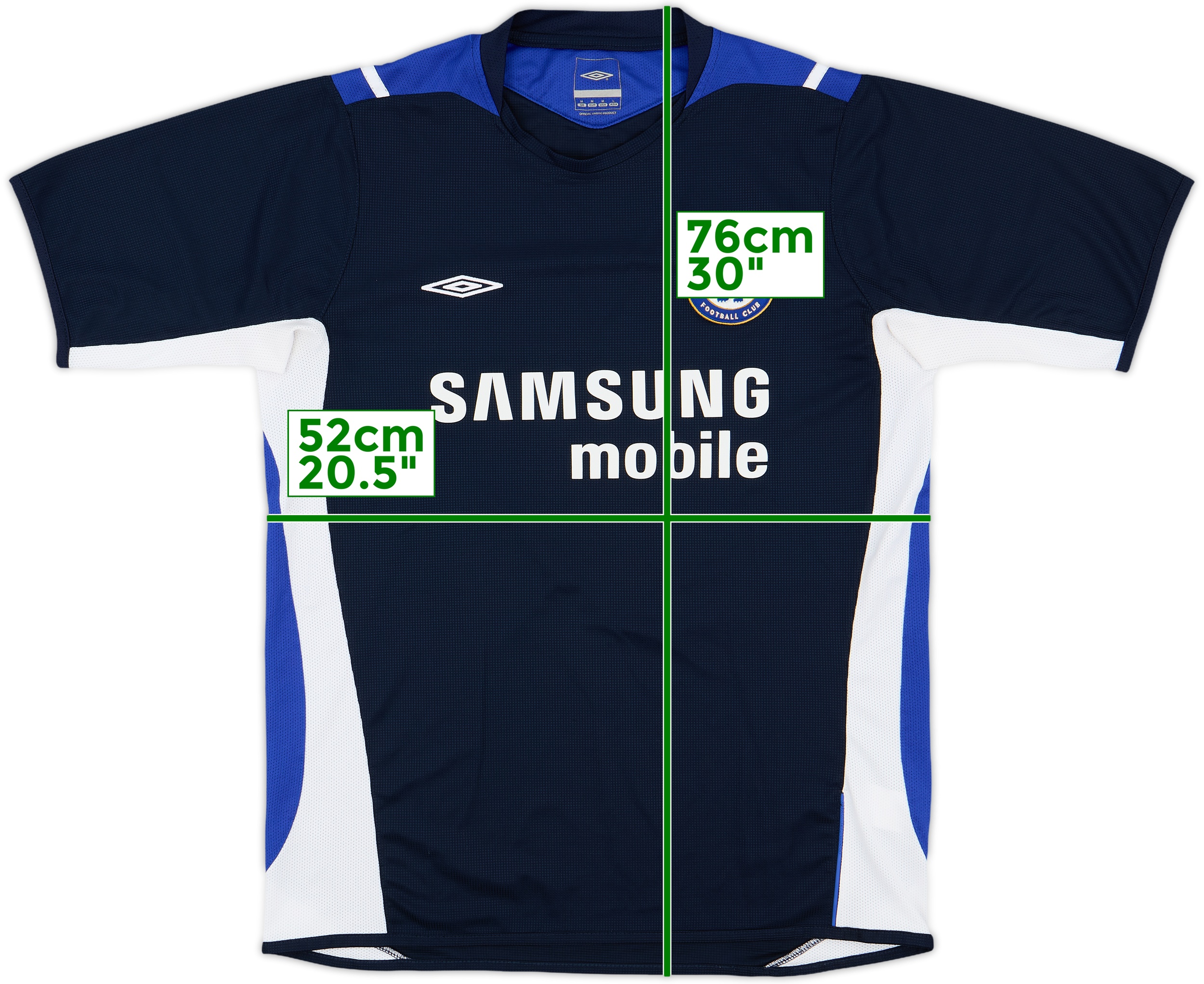 2005-06 Chelsea Umbro Training Shirt - 9/10 - (M)