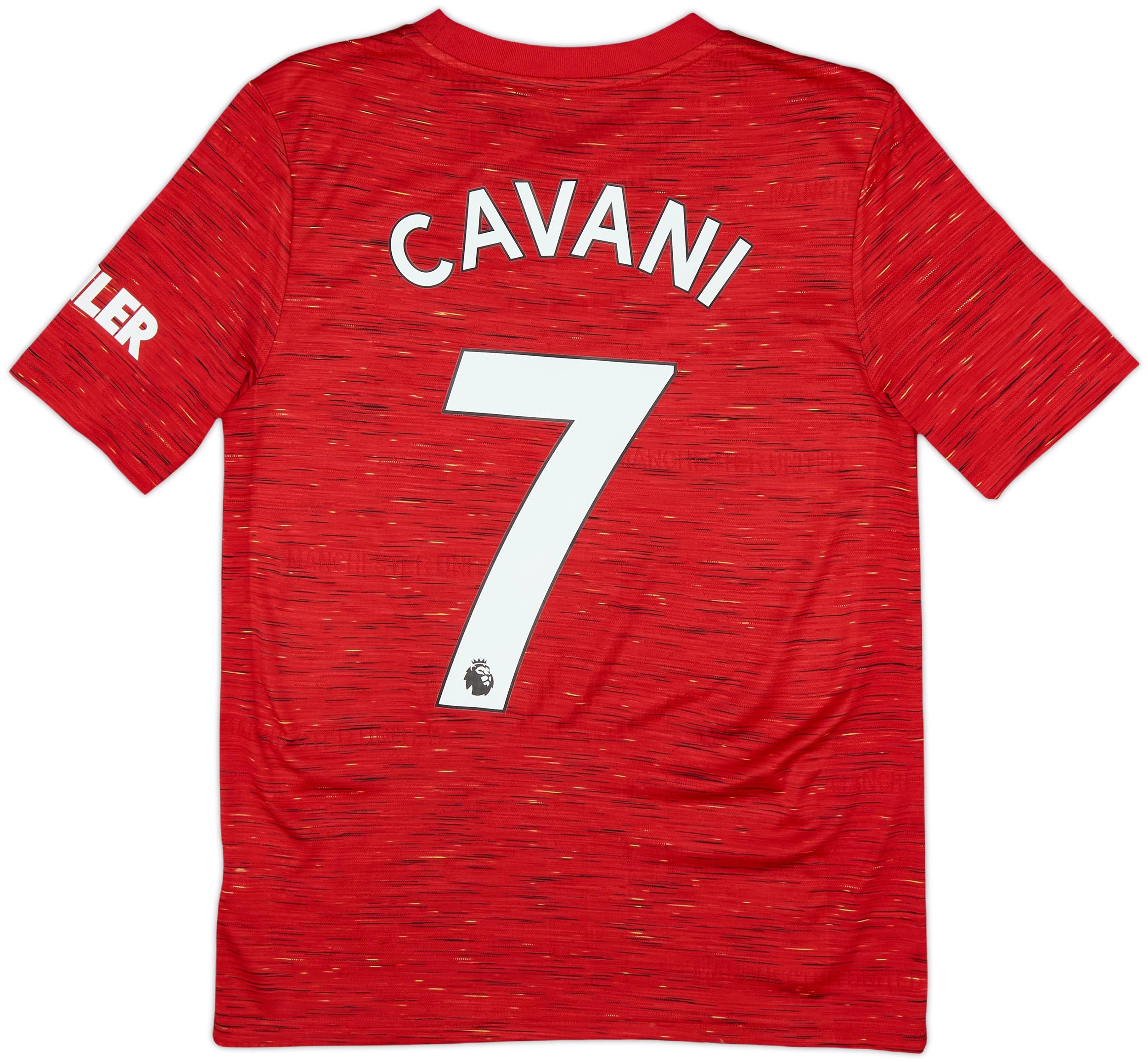 CAVANI ユニフォーム 7番 【Lサイズ】 2020-21 Manchester United Home Shirt Cavani #7 - 9/10 - (L.Boys)