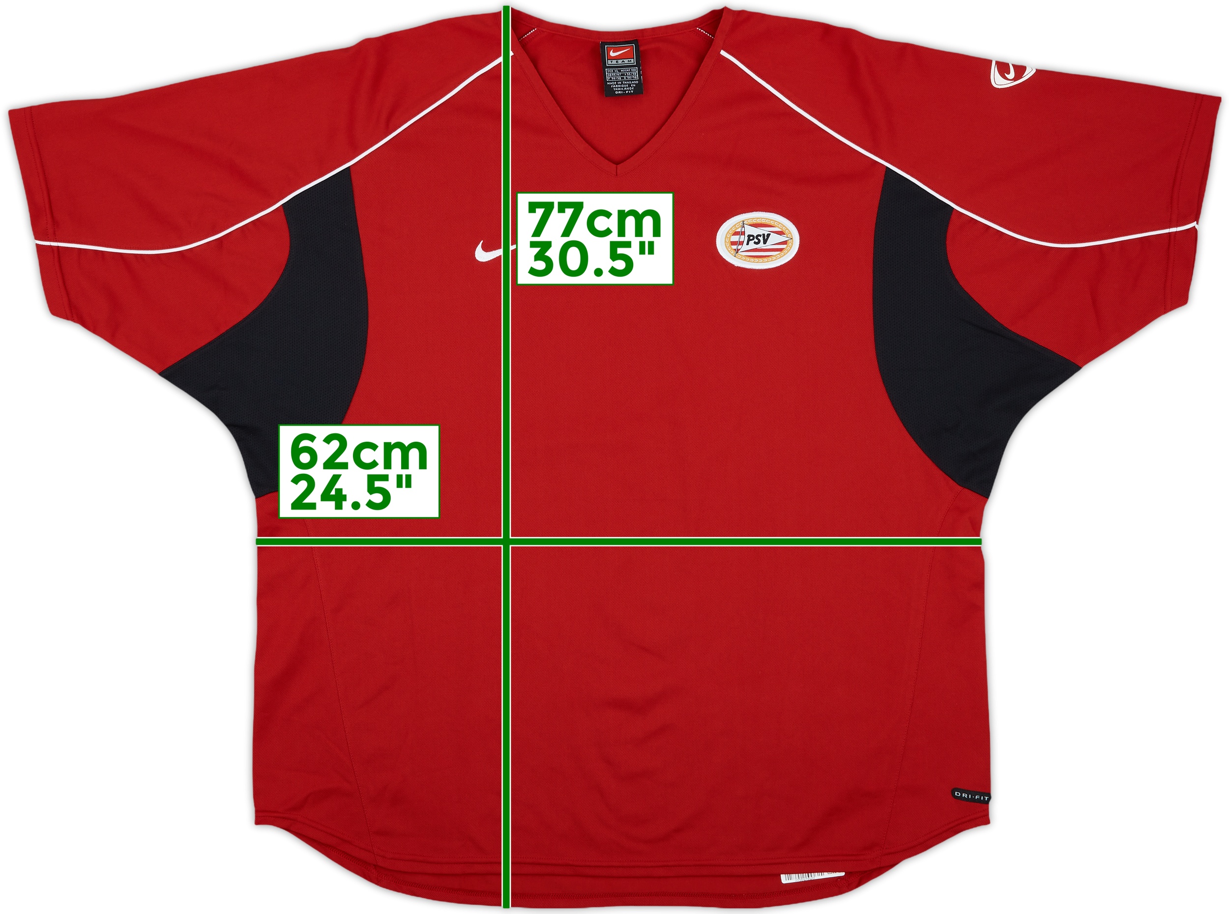 【後払い手数料無料】 - Shirt Training Nike PSV 2001-02 8/10 (XL) - ウェア