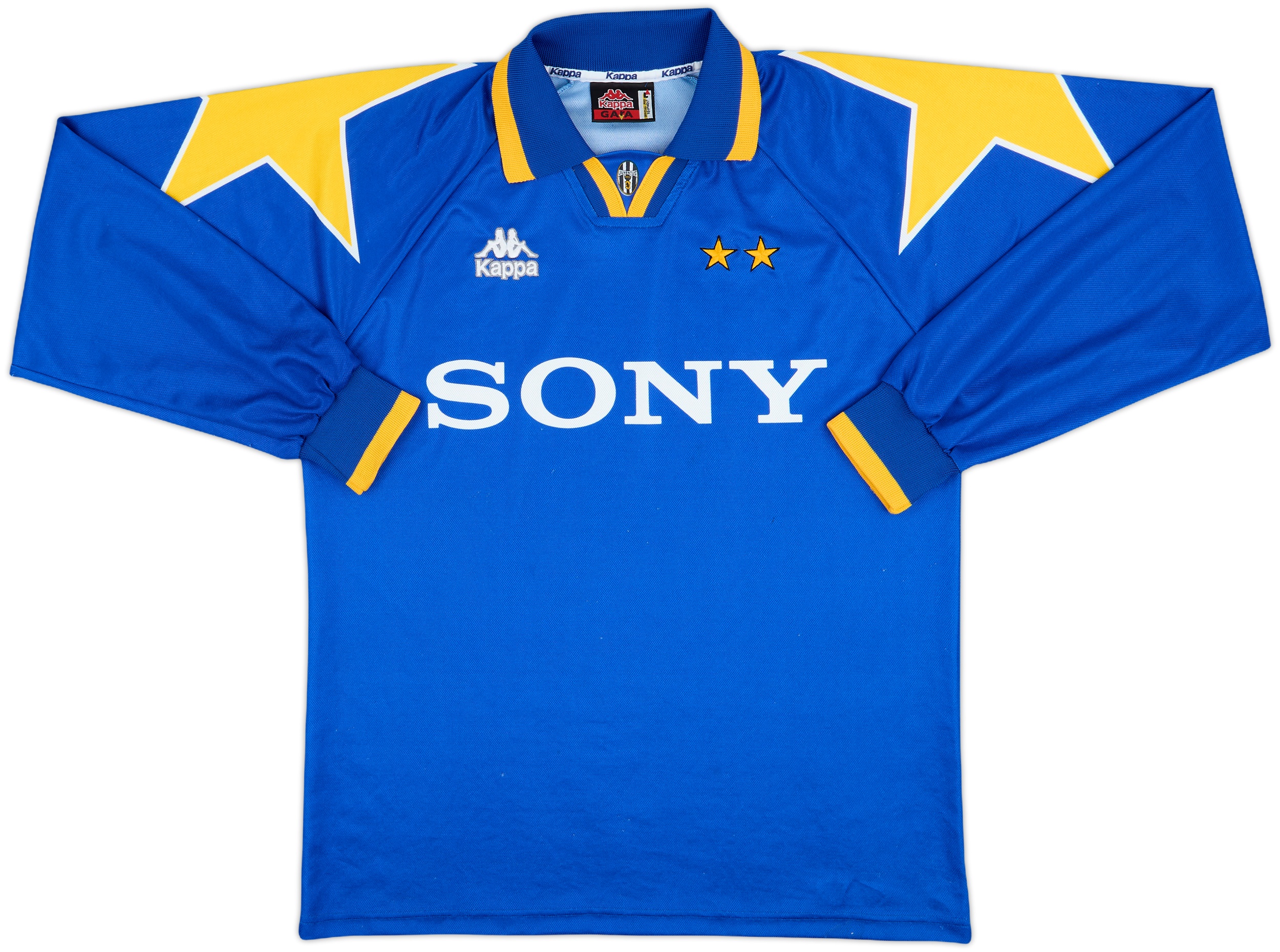 1995-96 Juventus Away L/S Shirt - 8/10 - (L)