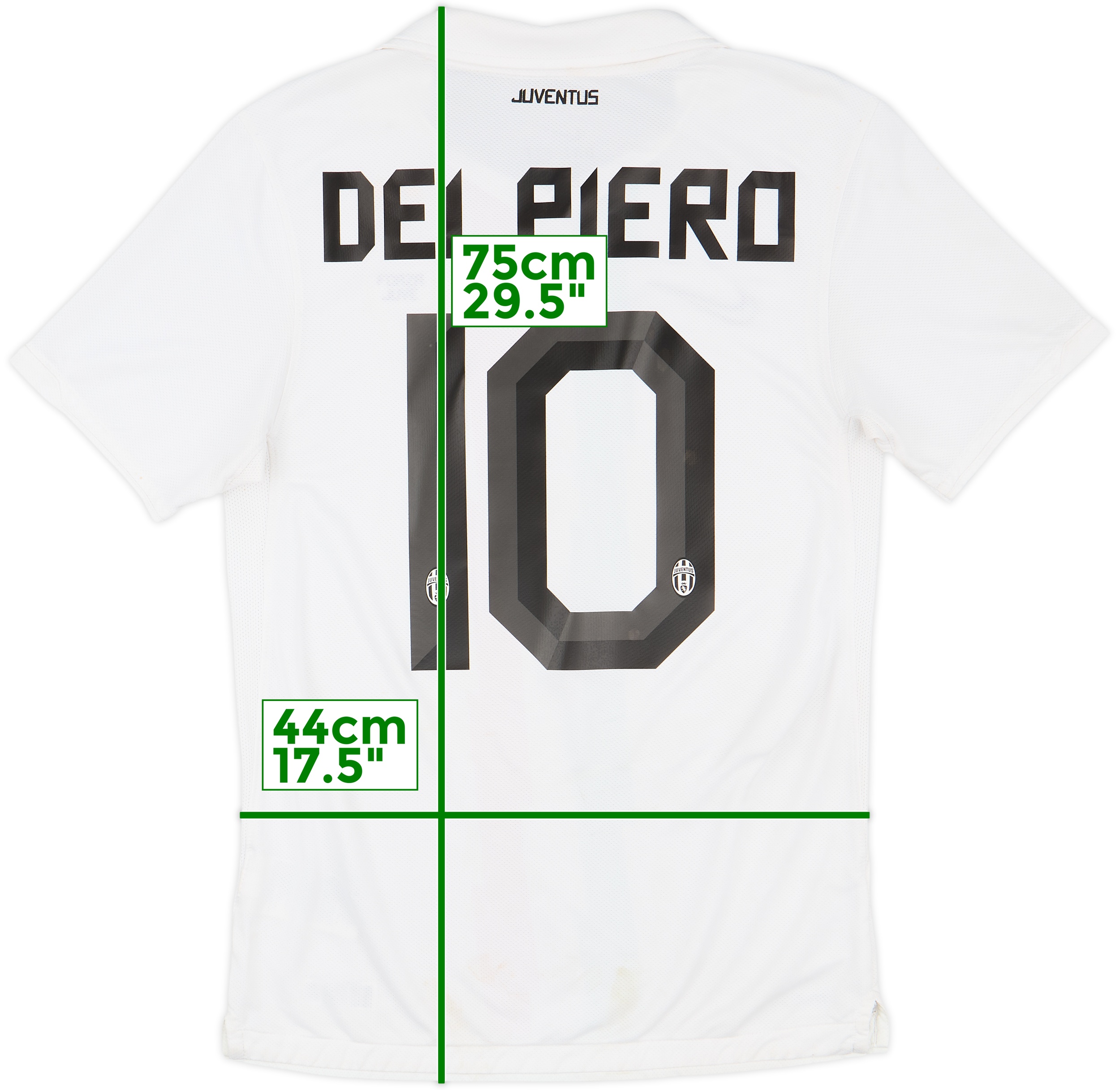 Juventus DEL PIERO 10番シャツ 010525520837-