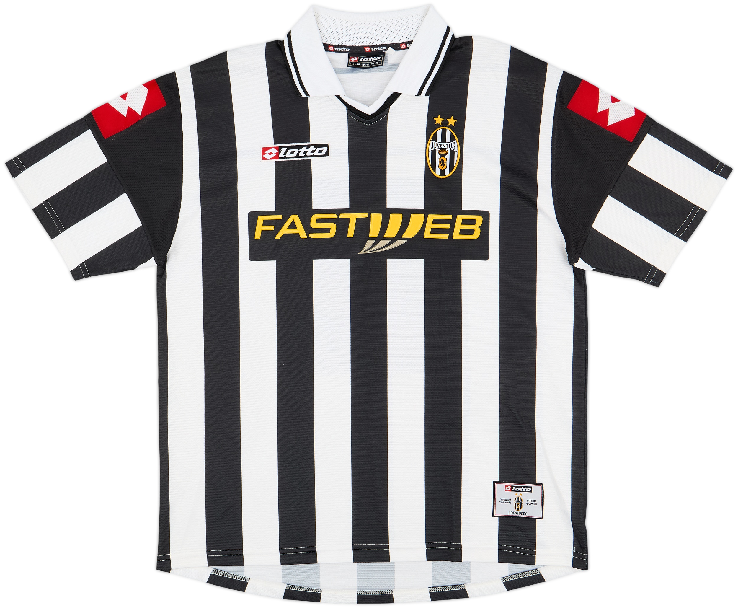 極美品！　02-03 Juventus Del Piero #10 LOTTO 2002-03 Juventus Lotto Del Piero #10 shirt | retroiscooler