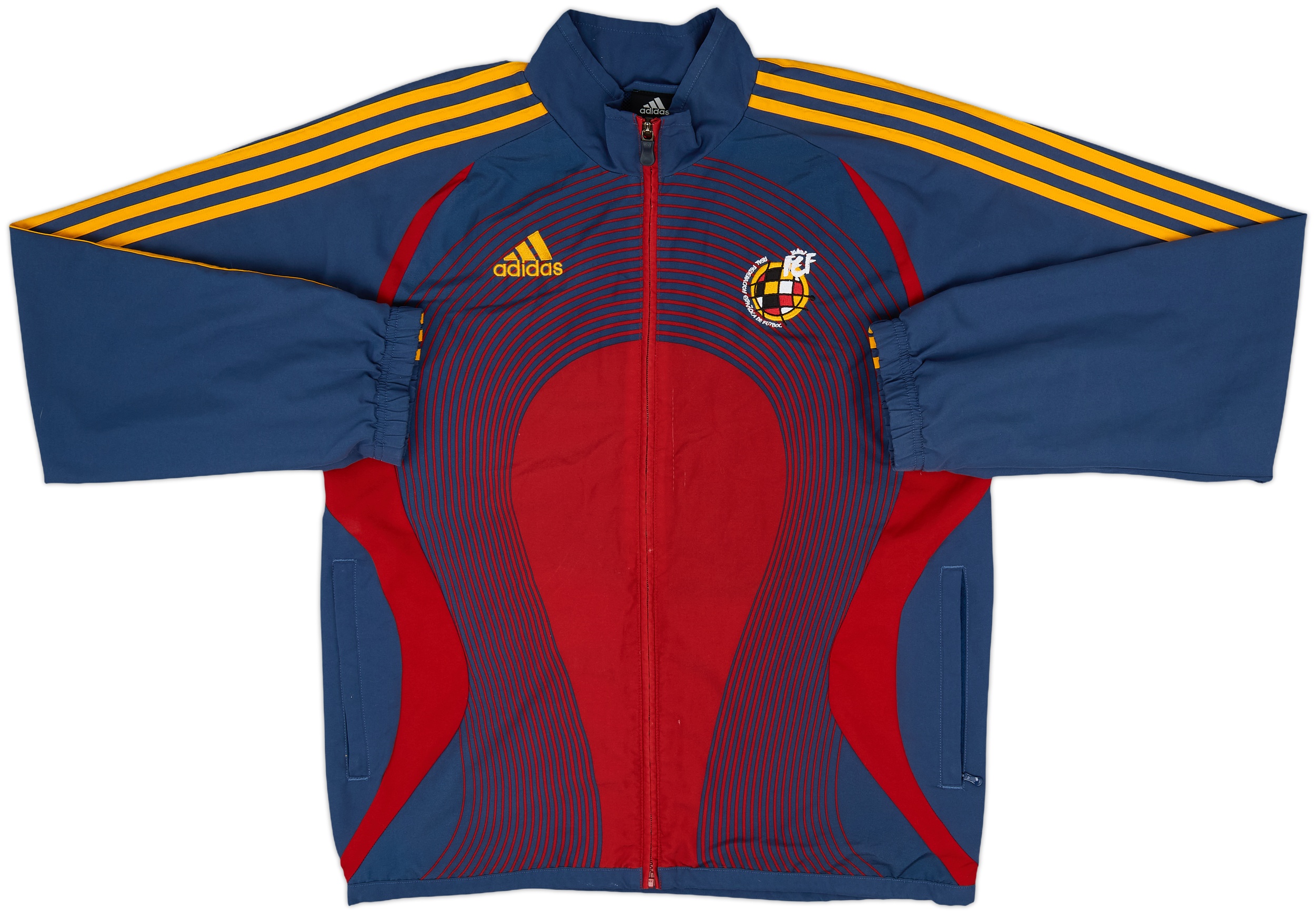 ジャケット　アウター イングランド サッカー 2006-07 Spain adidas Track Jacket - 8/10 - (S)