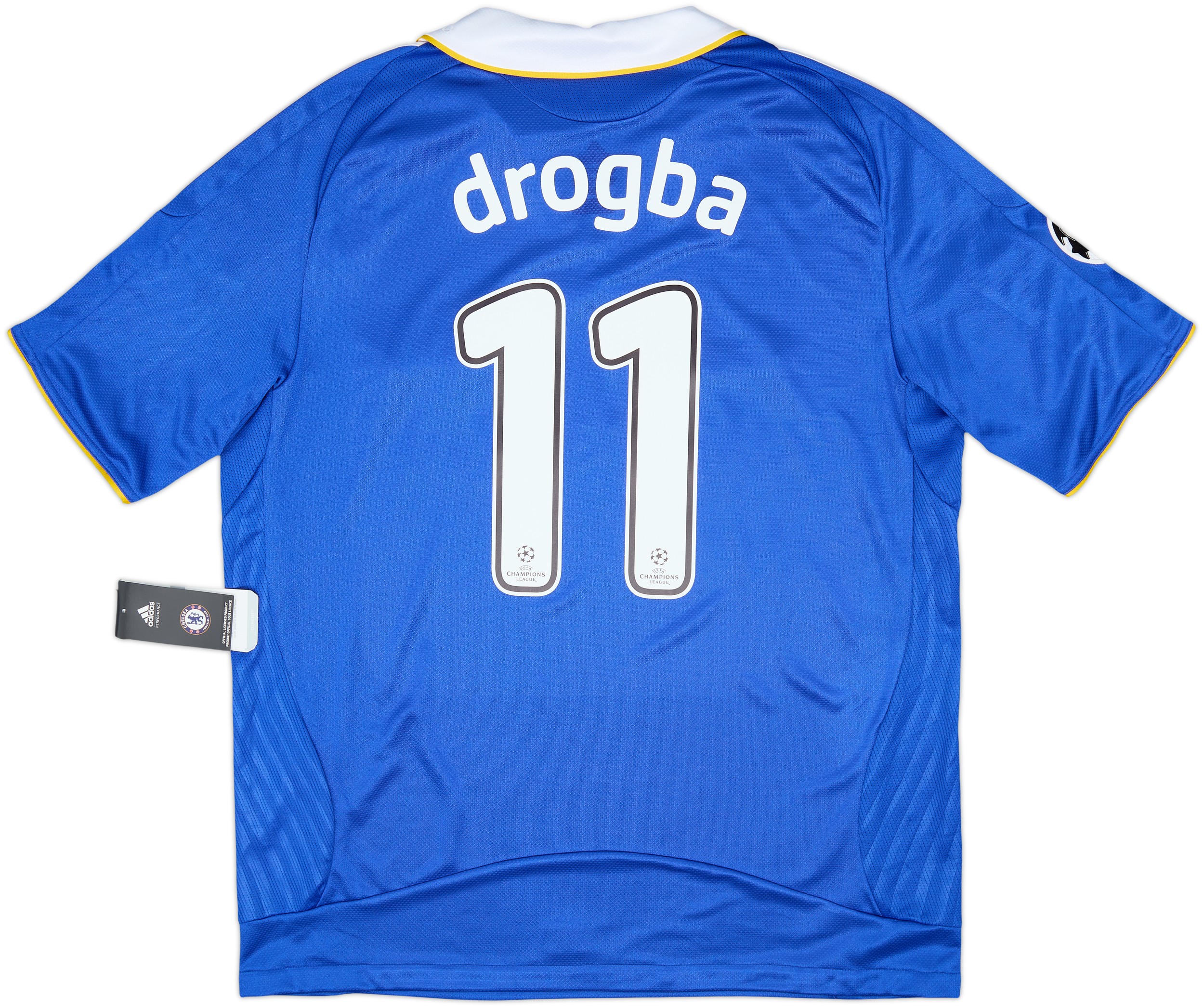 2008-09 Chelsea Champions League Final Home Shirt Drogba #11 (L)