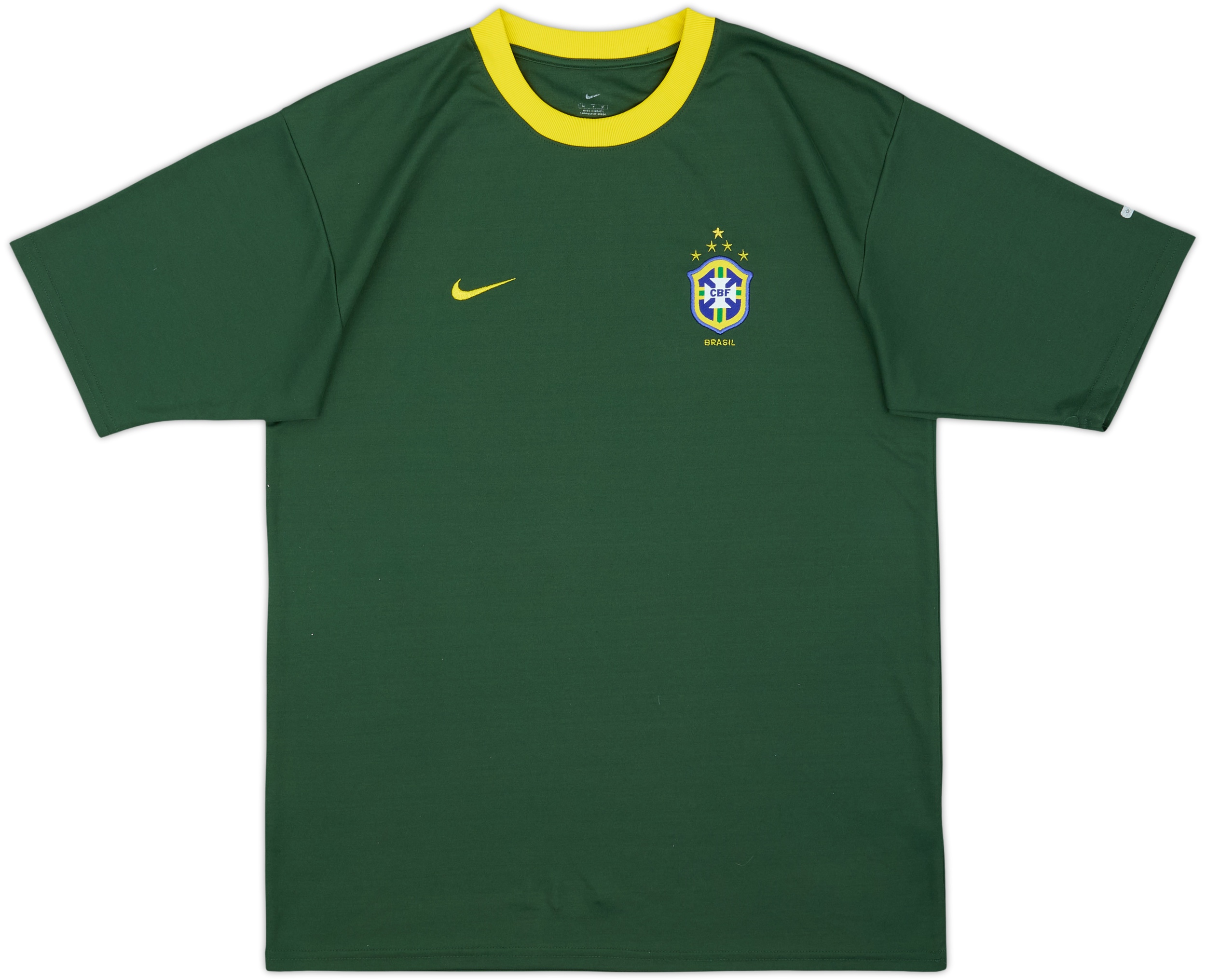 2002-03 Brazil Nike Training Shirt - 9/10 - (M)