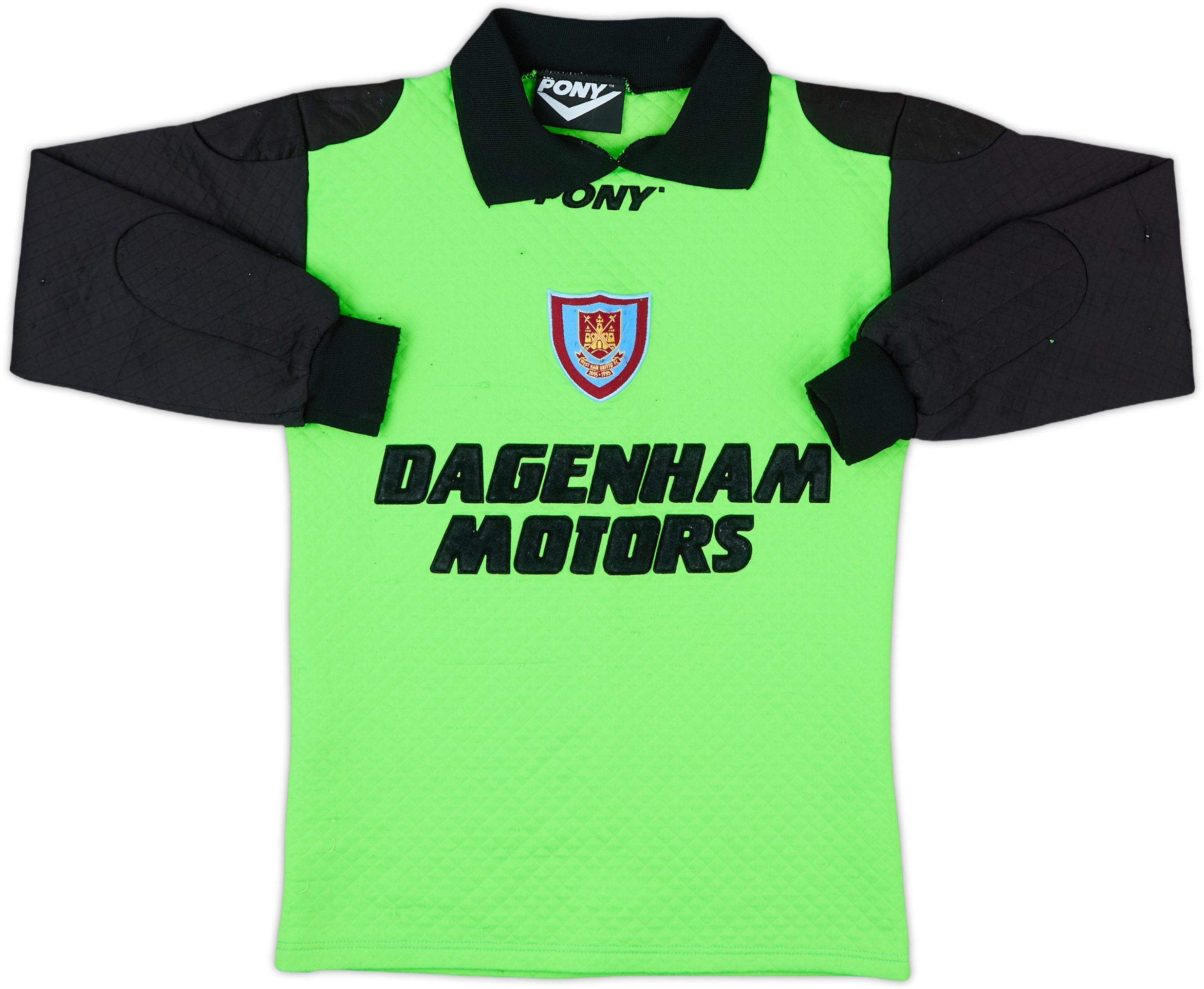 1995-96 West Ham GK Shirt - 7/10 - (L.Boys)
