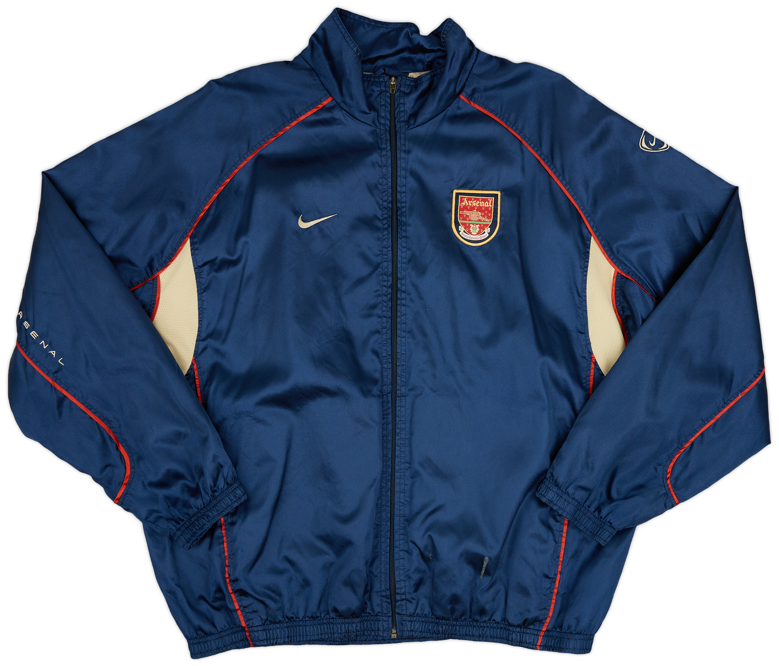 2001-02 Arsenal Nike Track Jacket - 9/10 - (XL)
