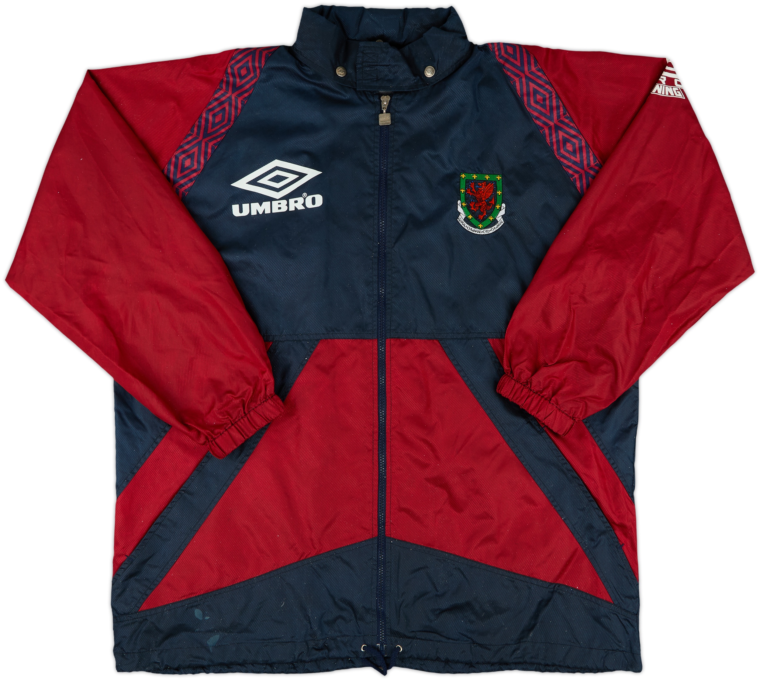 1994-96 England Umbro Hooded Rain Jacket 1994-95-ipswich-umbro