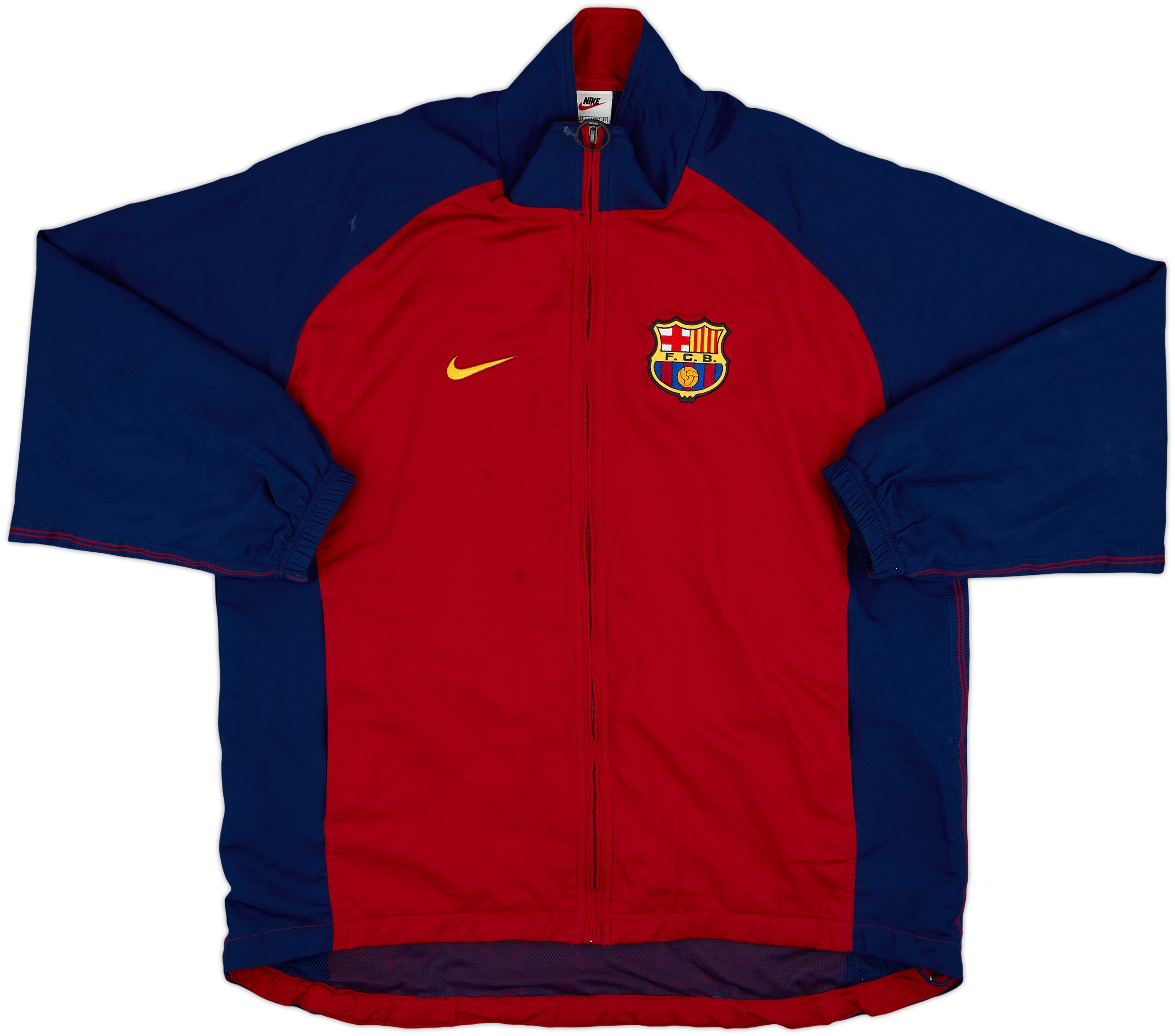 1998-99 Barcelona Nike Track Jacket - 7/10 - (L)