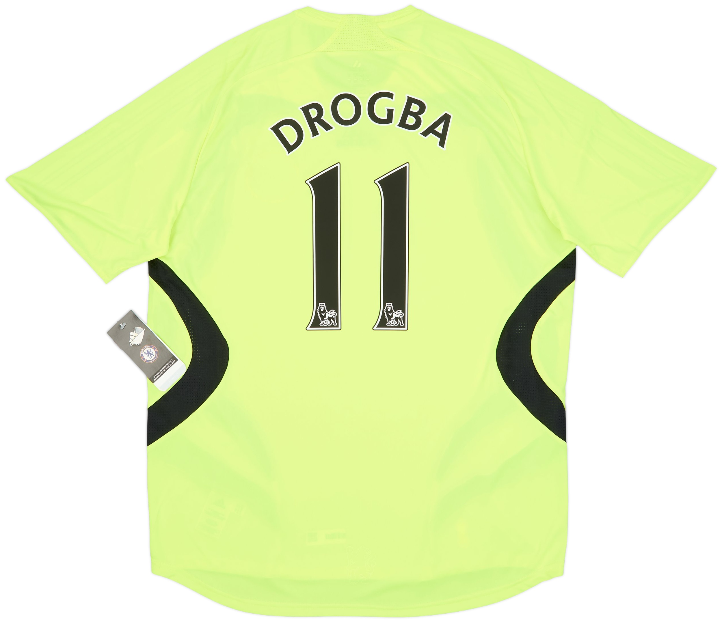 2010-11 Chelsea Player Issue TechFit Away L/S Shirt Drogba