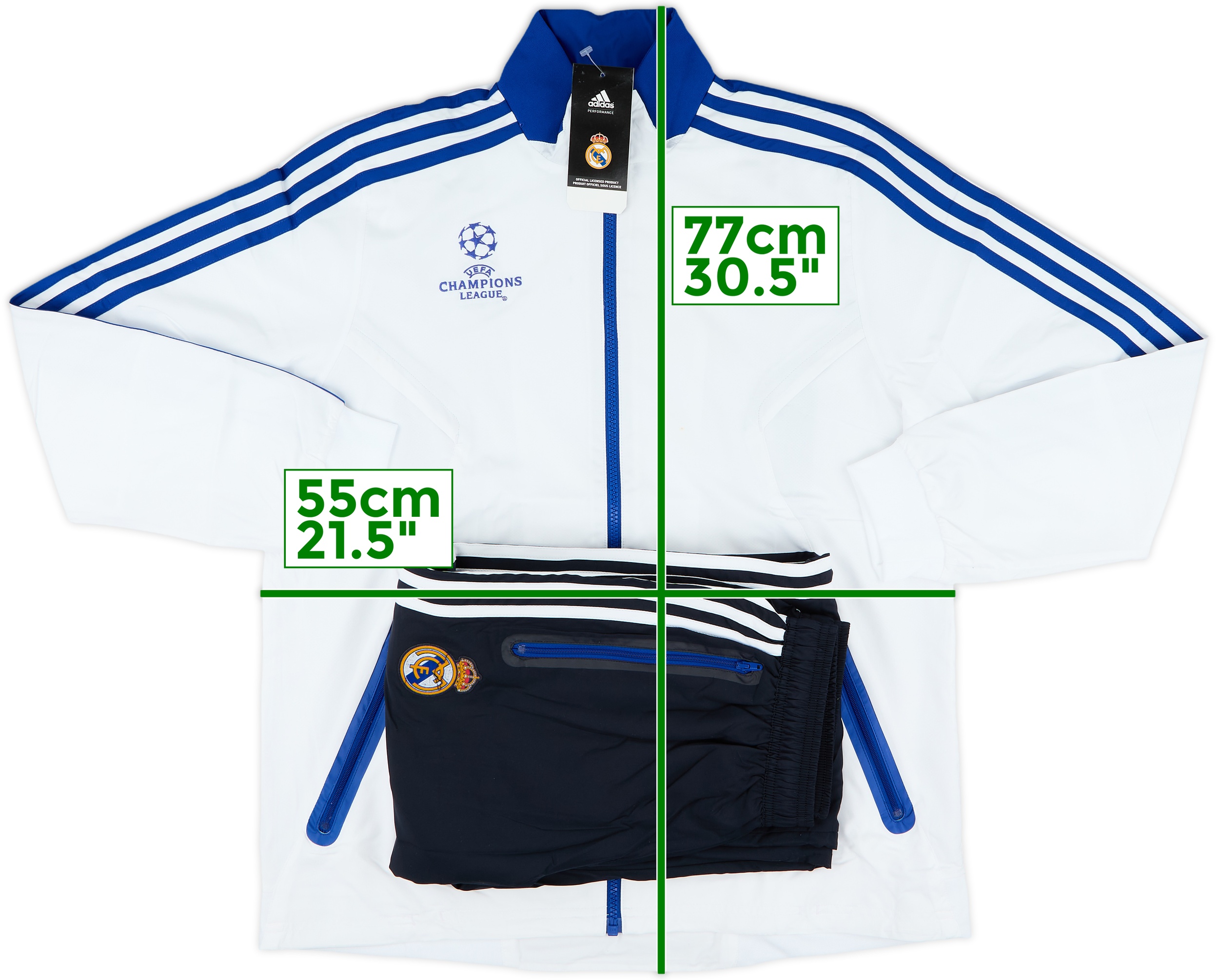 adidas Real Madrid ピステセット 専用 adidas レアル・マドリード ピステ上下 M - メルカリ