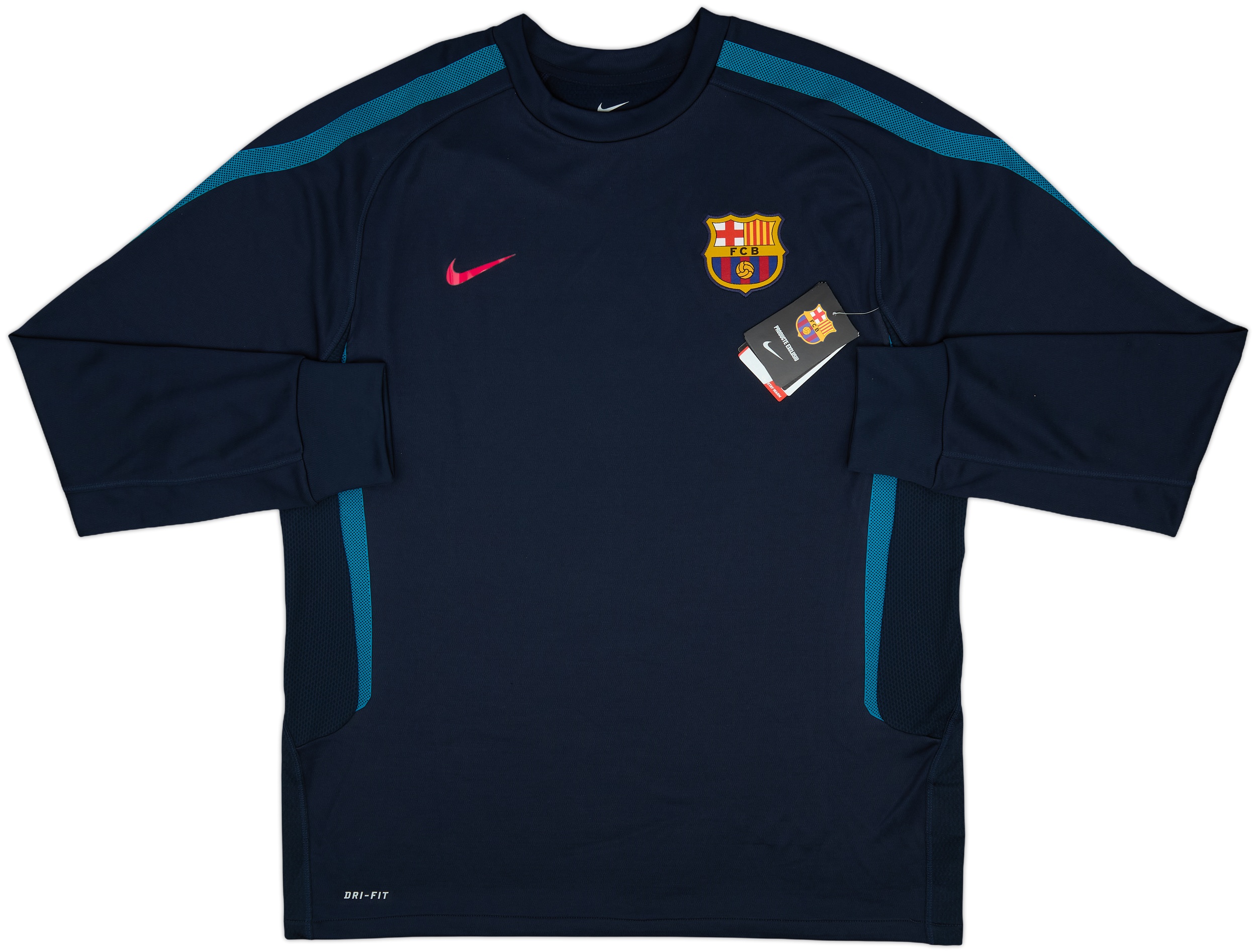 2010-11 Barcelona Nike Sweat Top (XL)