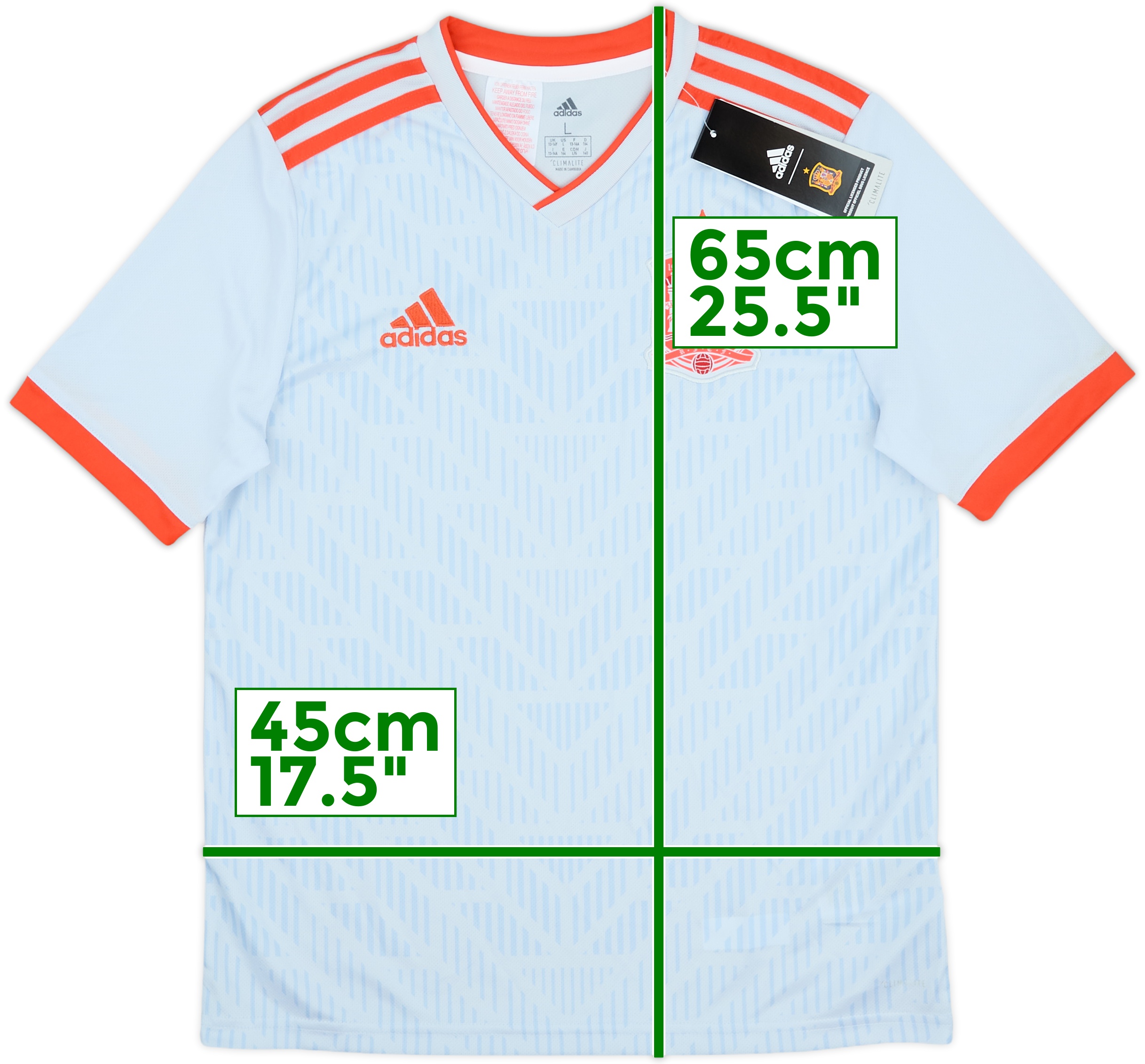 2018-19 Spain Away Shirt