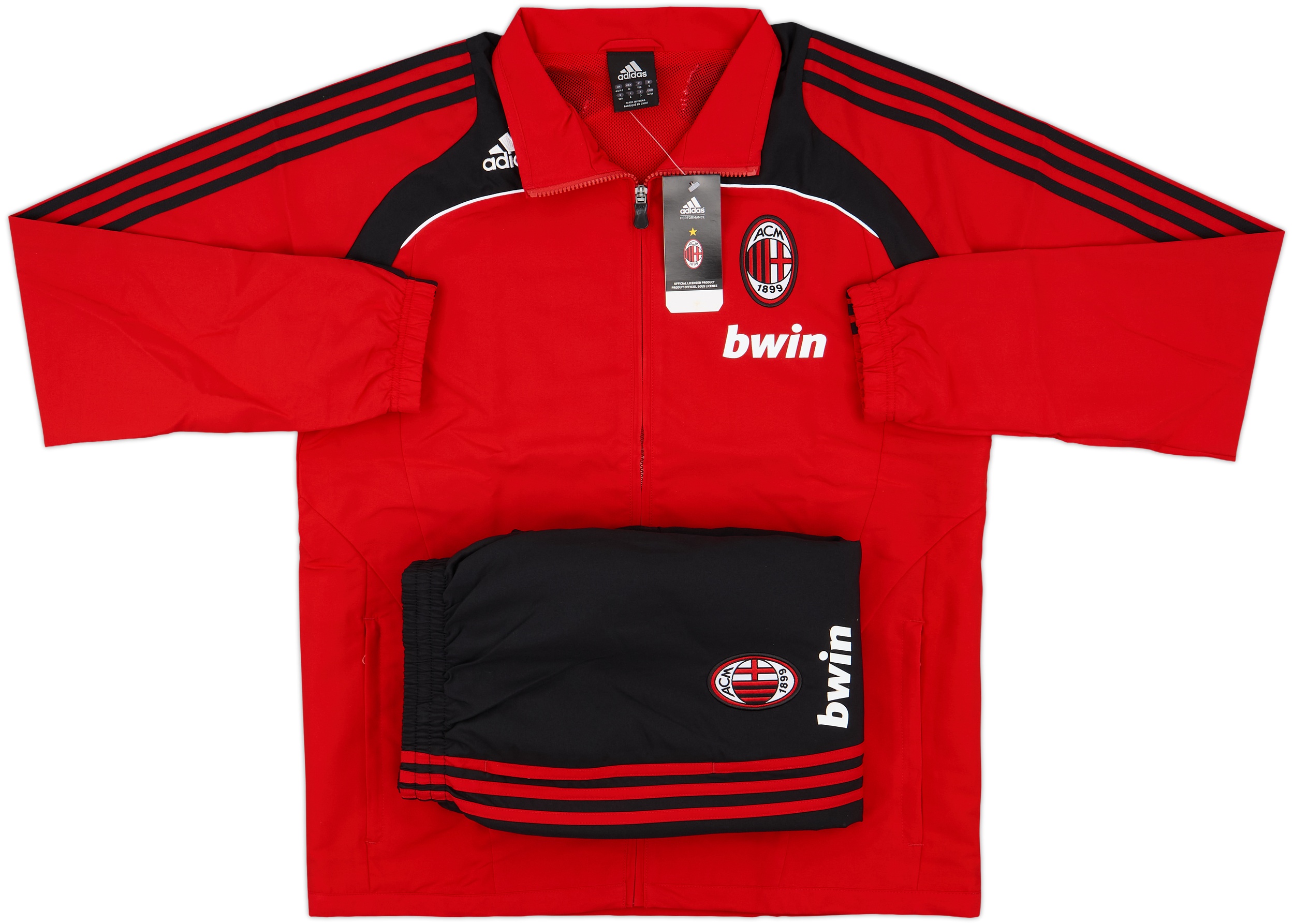 AC Milan ユニホーム　adidas M 赤黒　レドンド　No.5 adidas アディダス ACミラン 08/09 ユニフォーム サッカー 赤黒