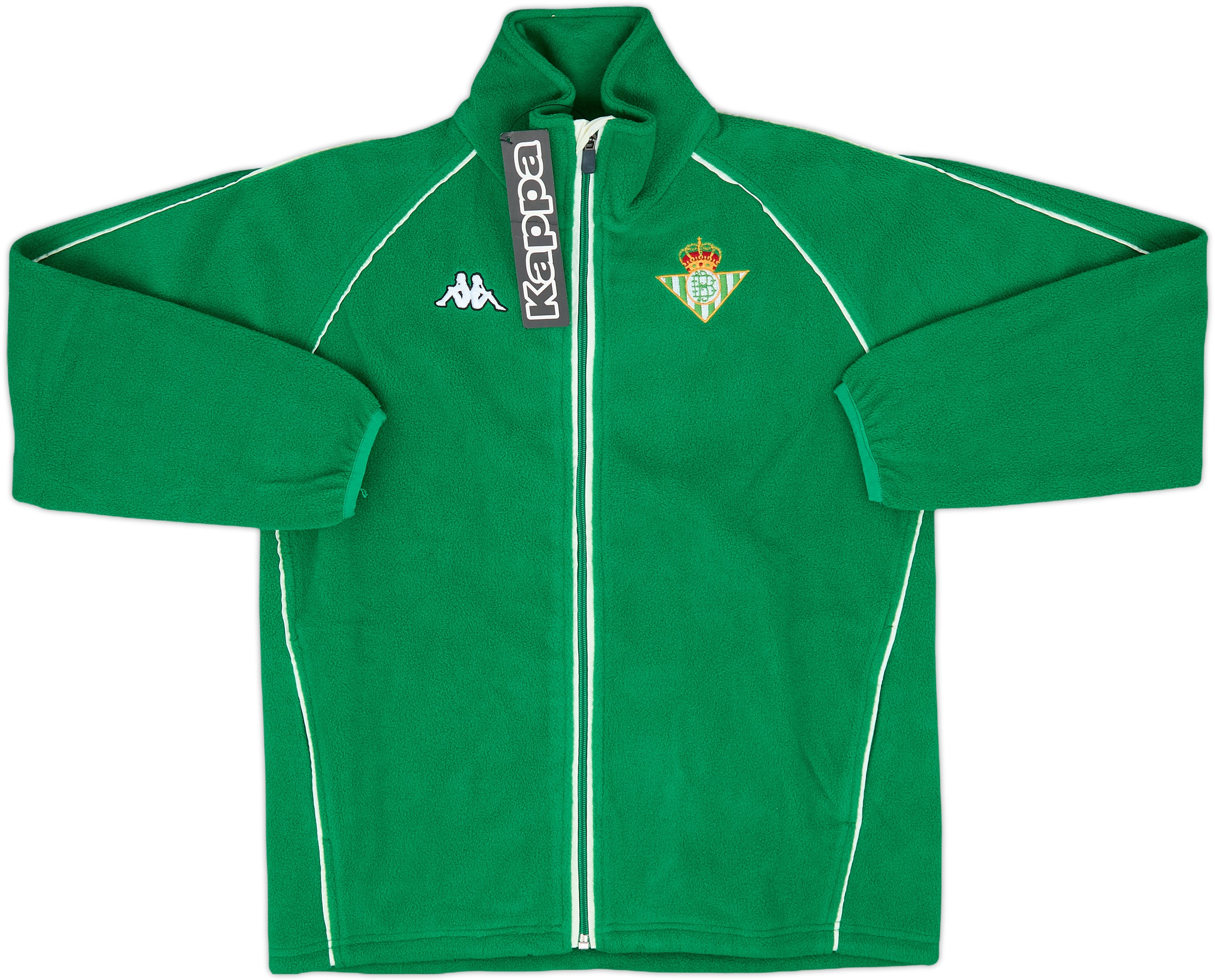 2005-06 Real Betis Kappa Fleece Jacket (XL.Boys)