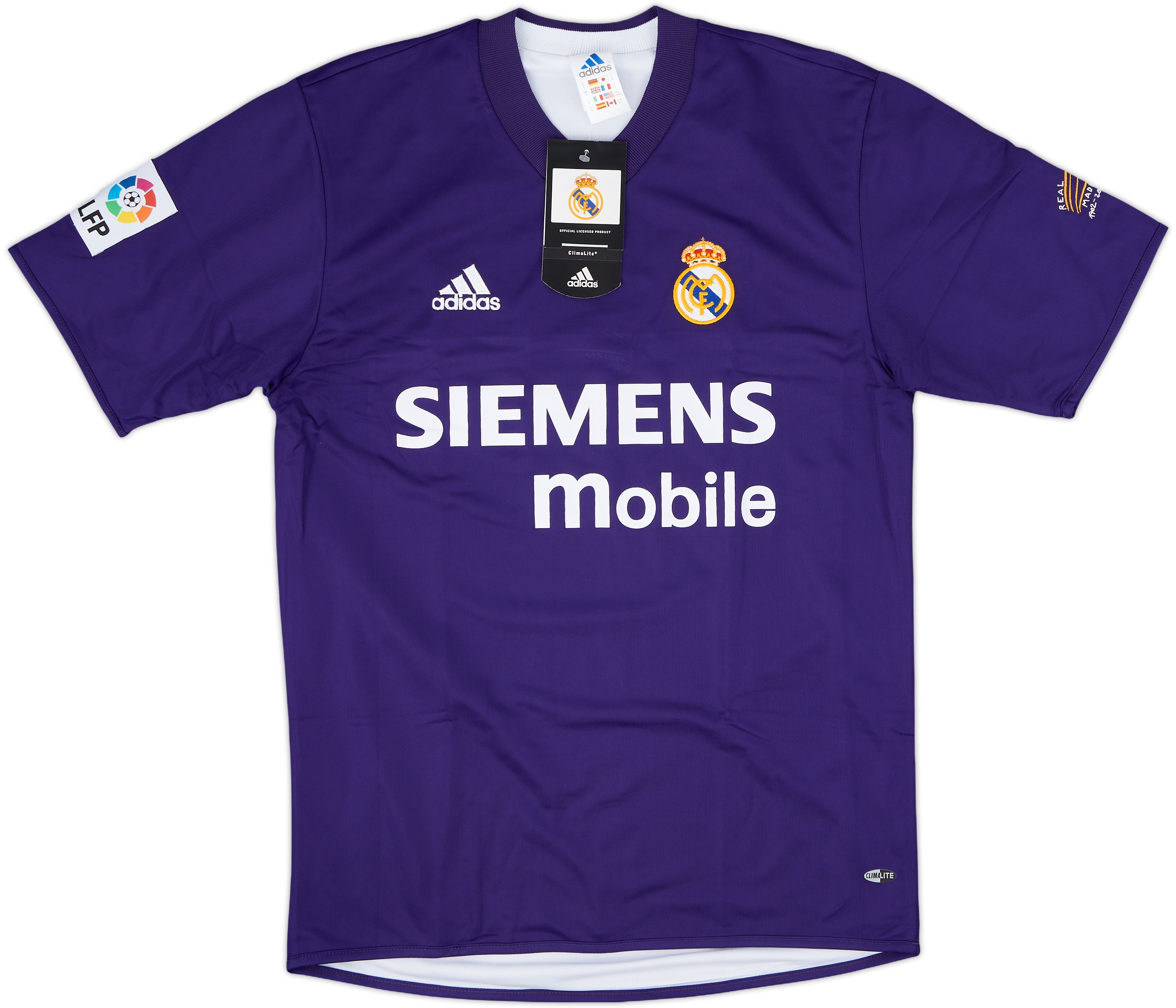 Real Madrid adidas ClimaCool サッカーゲームシャツ Amazon.com: adidas Real Madrid Third Soccer Jersey Youth