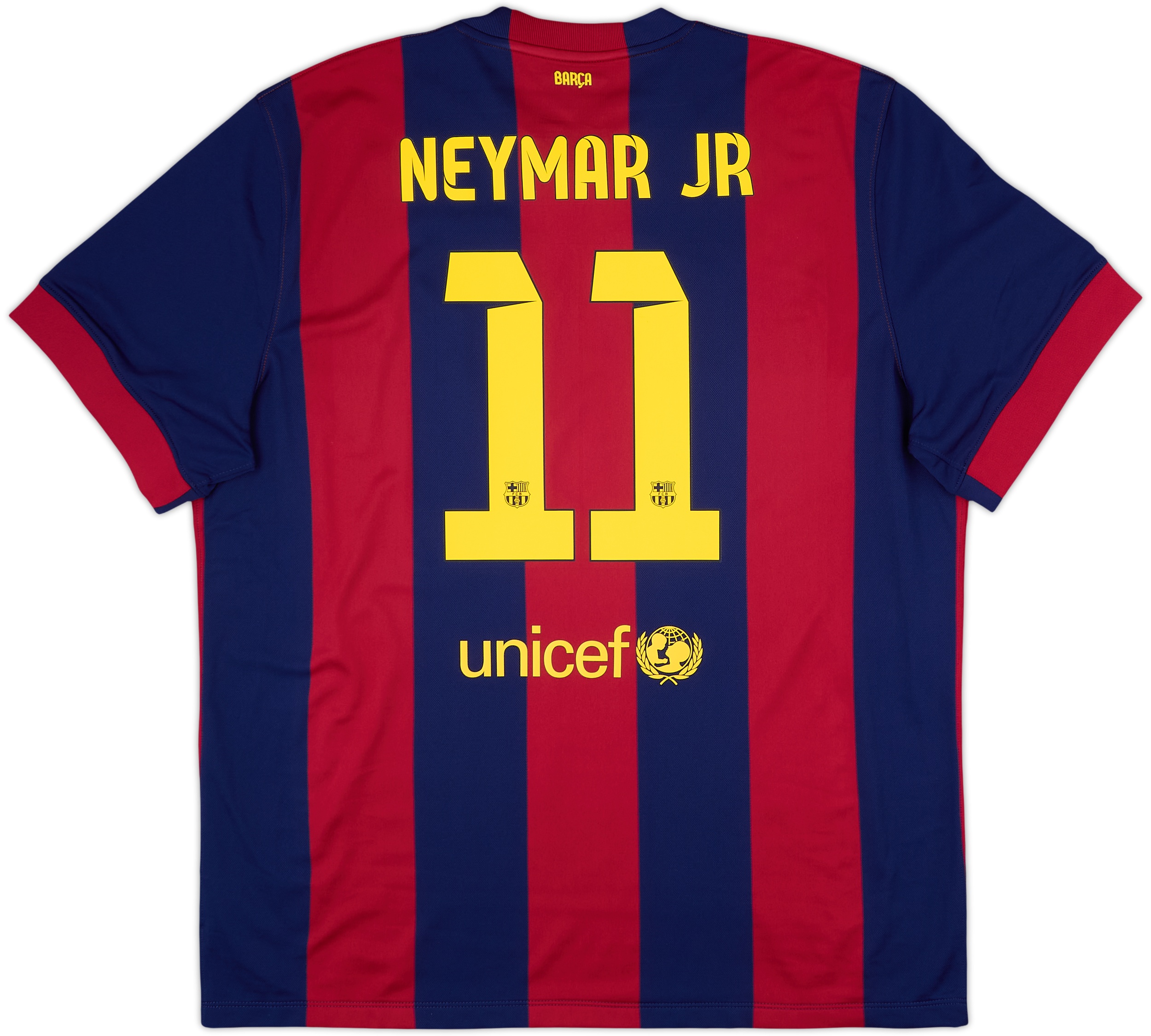 2014-15 Barcelona Home Shirt Neymar Jr #11 (XXL)