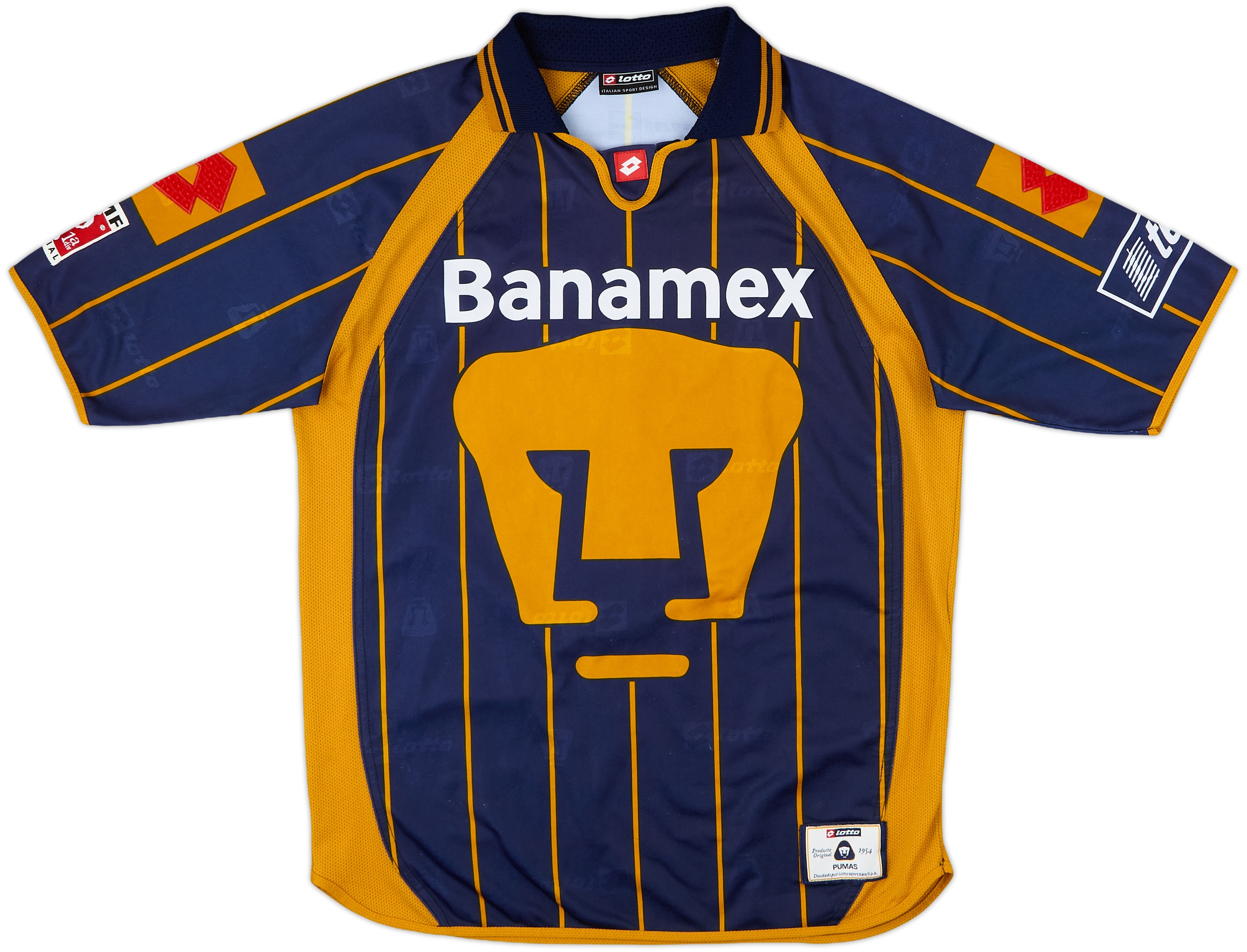 00s PUMA プーマ フルハム 04-05 AWAY ユニフォーム 2003-04 UNAM Pumas Away Shirt - 9/10 - (M)