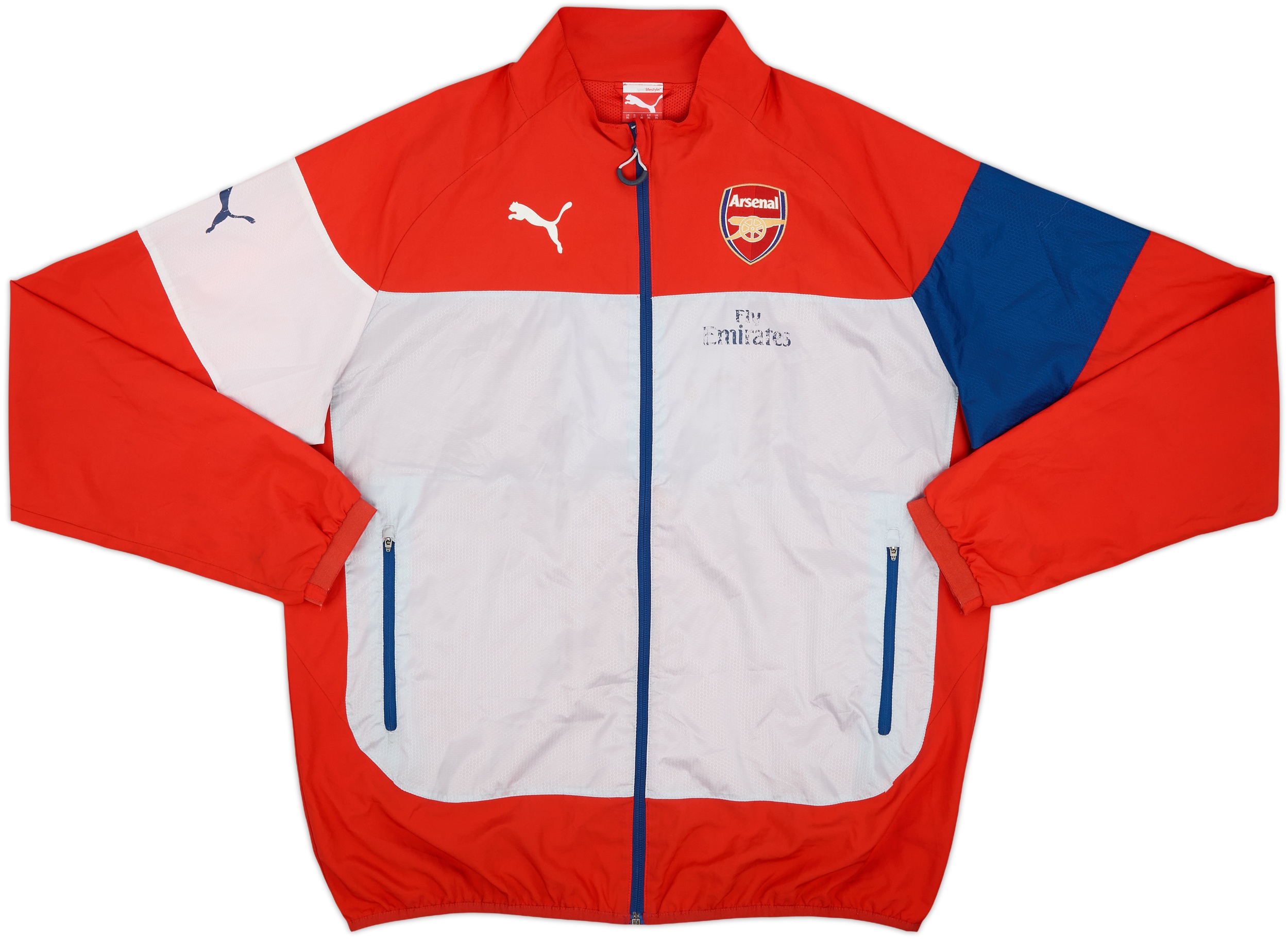 2014-15 Arsenal Puma Track Jacket - 4/10 - (XL)