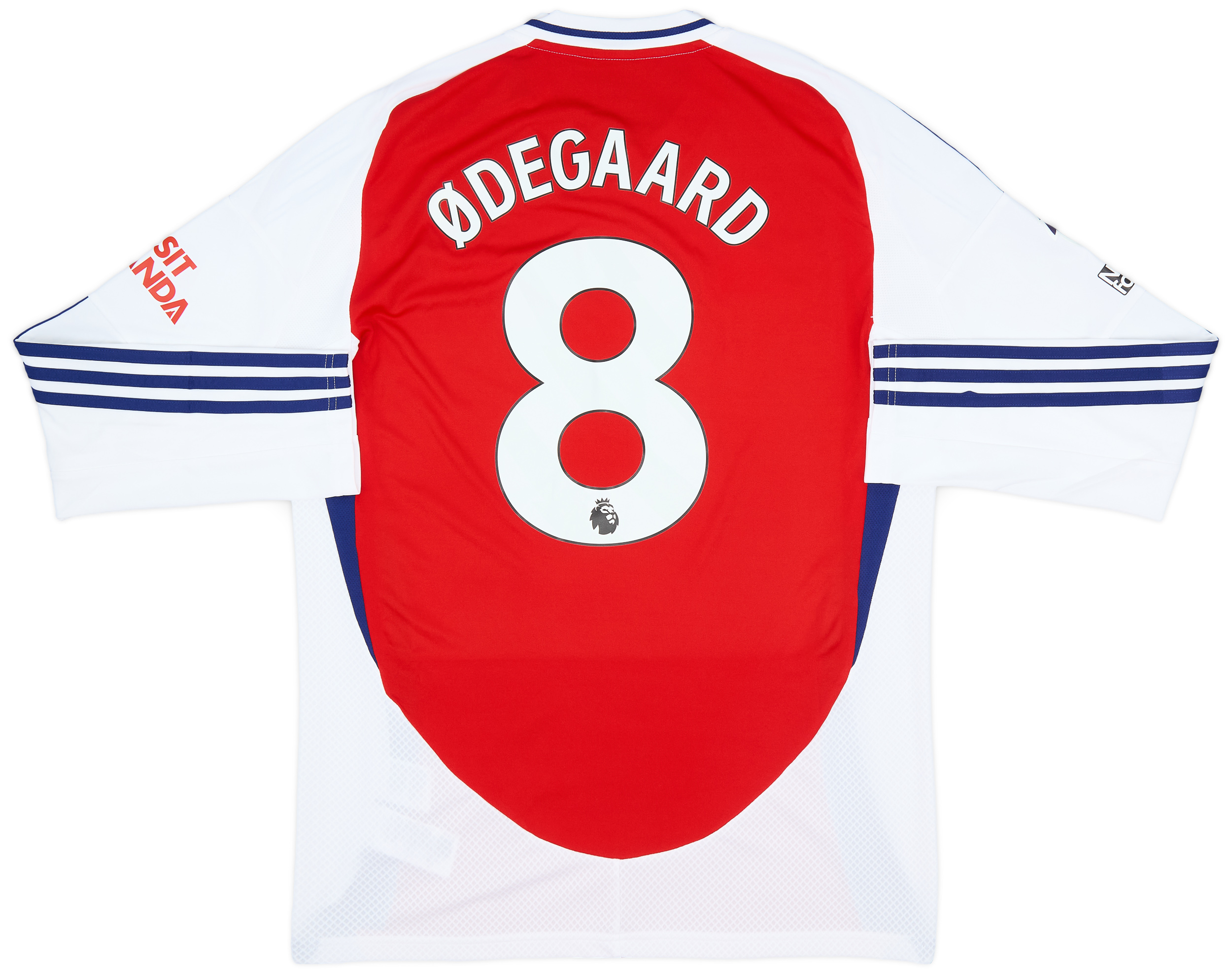 2024-25 Arsenal Home L/S Shirt Odegaard #8 (L)