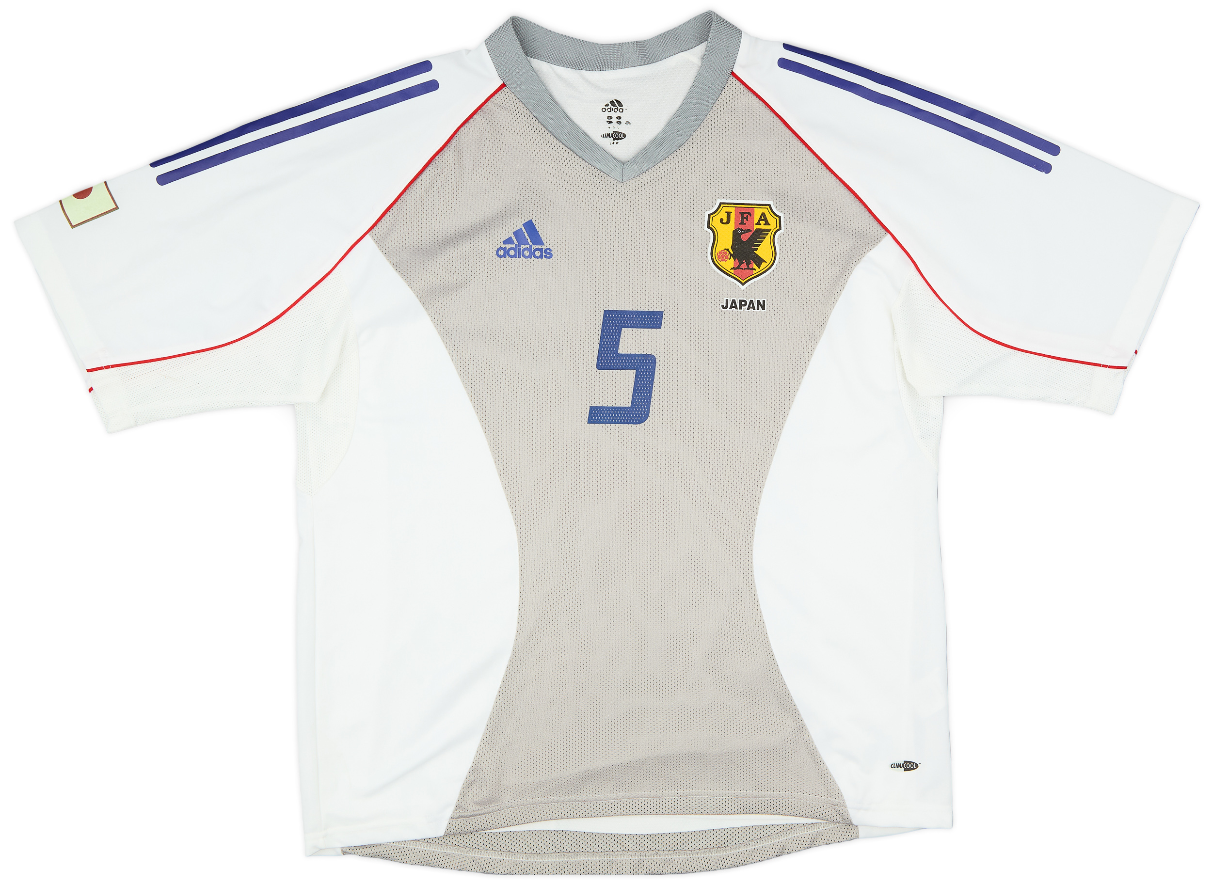 2002-04 Japan Player Issue Away Shirt Inamoto #5 - 8/10 - (XL)