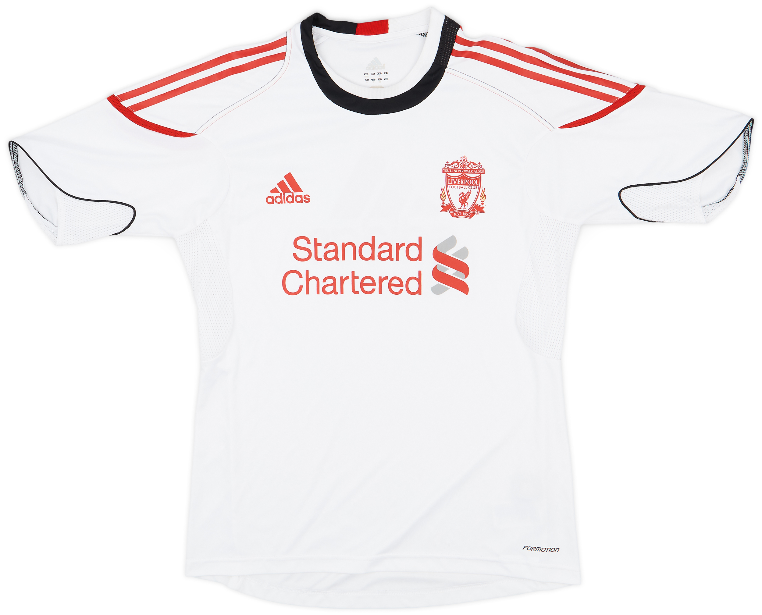 adidas Liverpool 10-11リバプール スウェットトレーナー 2010-11 Liverpool adidas Formotion Training Shirt - 9/10 - (L)