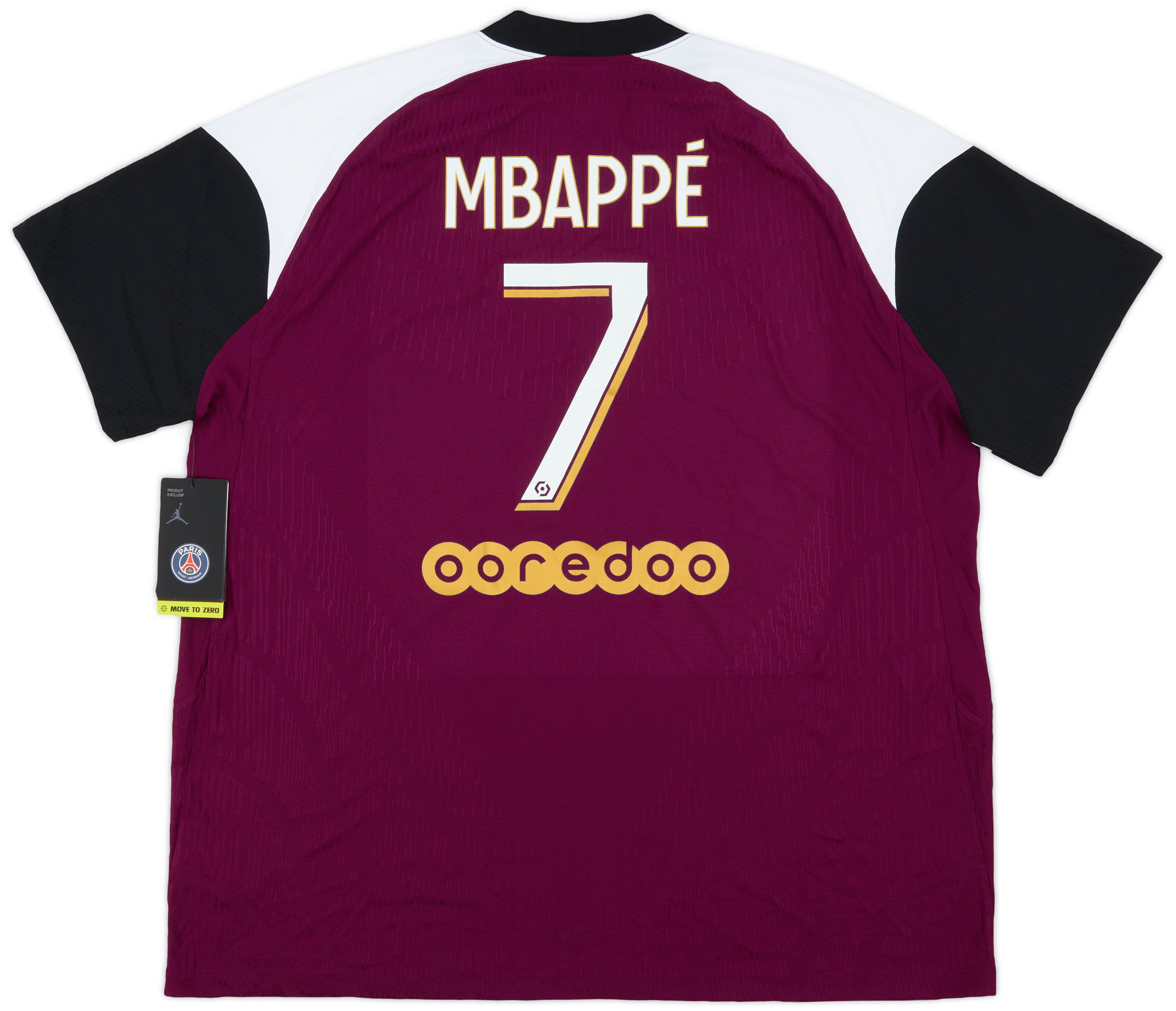 2020-21 Paris Saint-Germain Authentic Third Shirt Mbappe #7