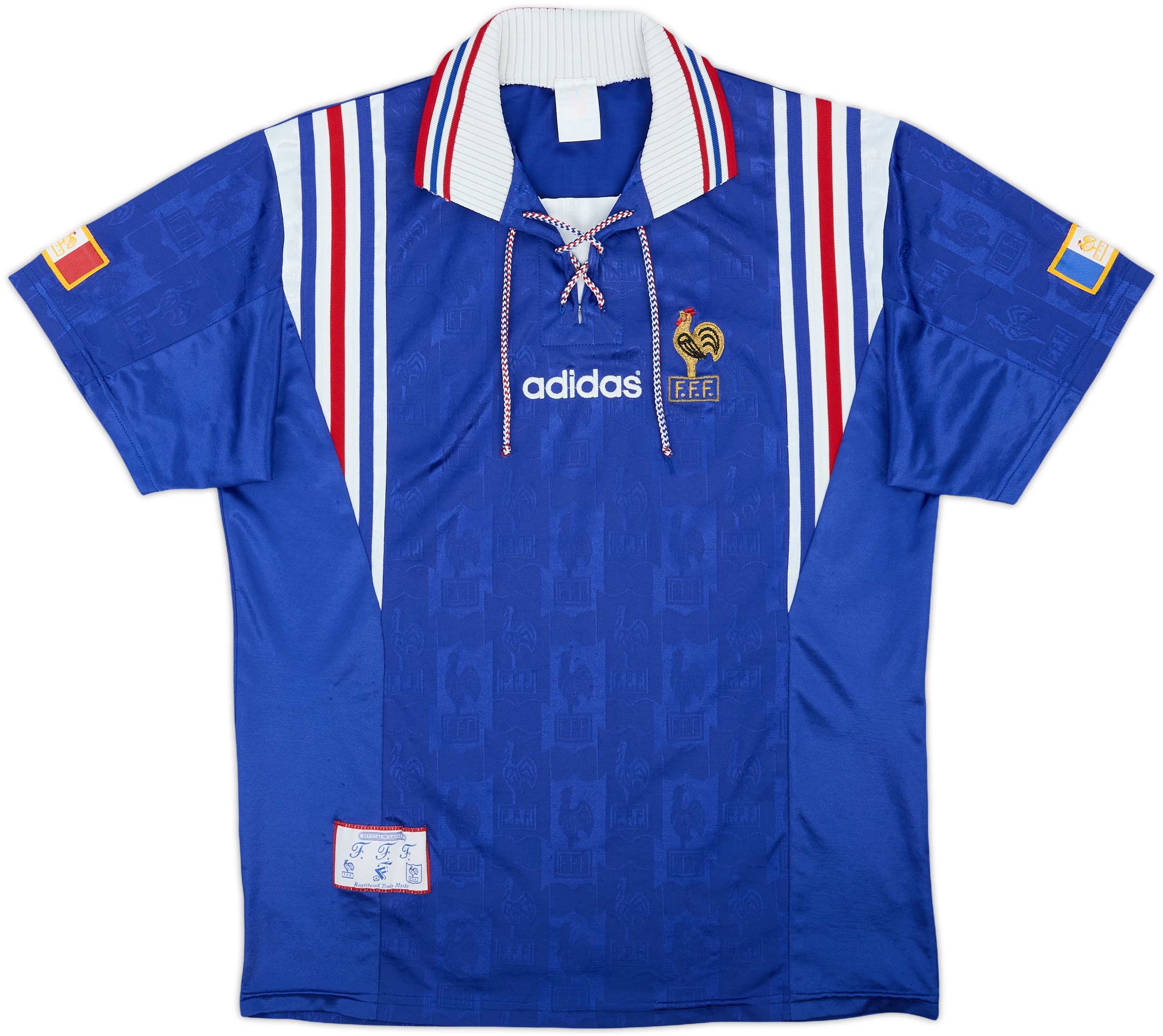 1996-98 France Home Shirt - 6/10 - (M)